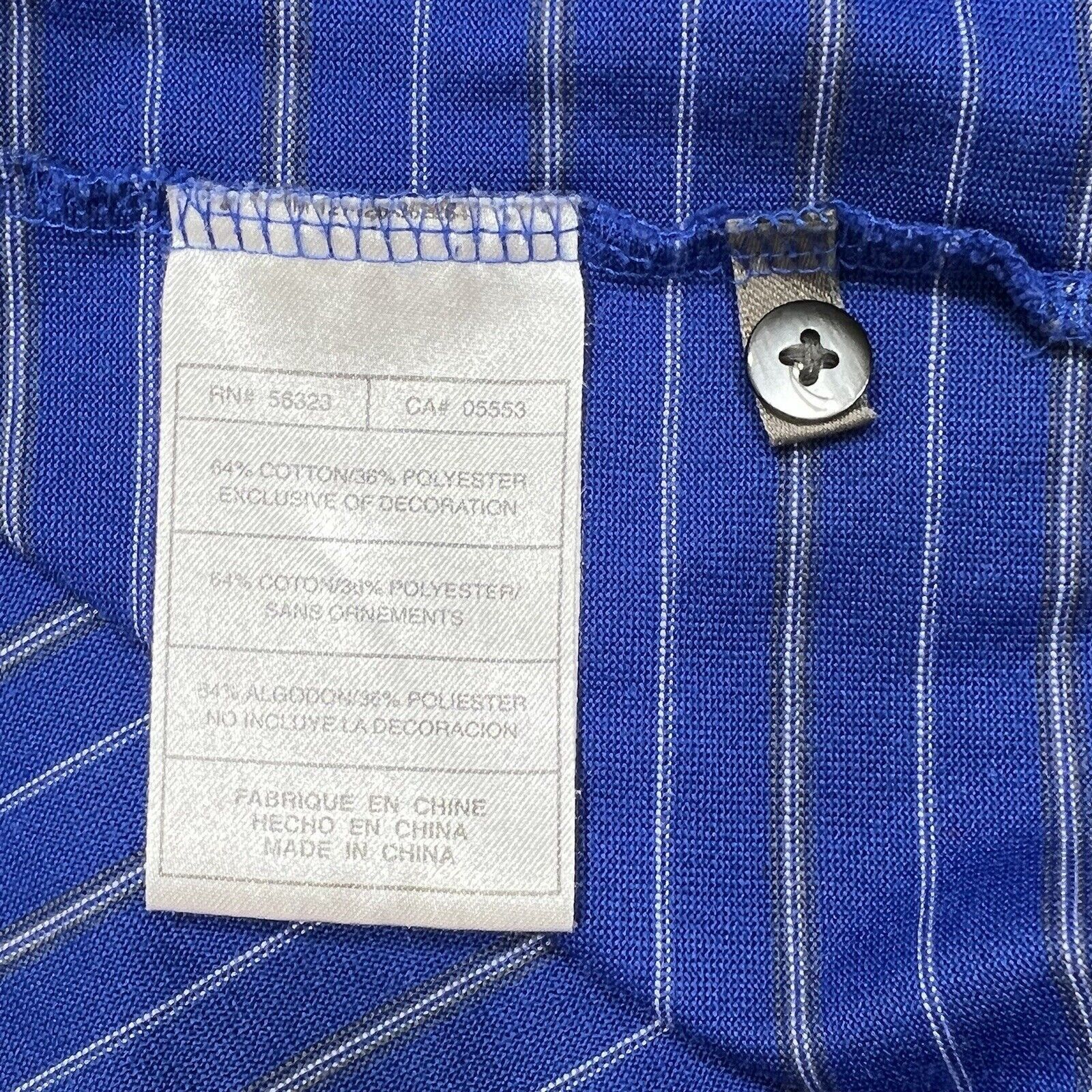Nike Vintage Nike Tiger Woods Collection Men's Small Blue Polo Size US S / EU 44-46 / 1 - 12 Thumbnail