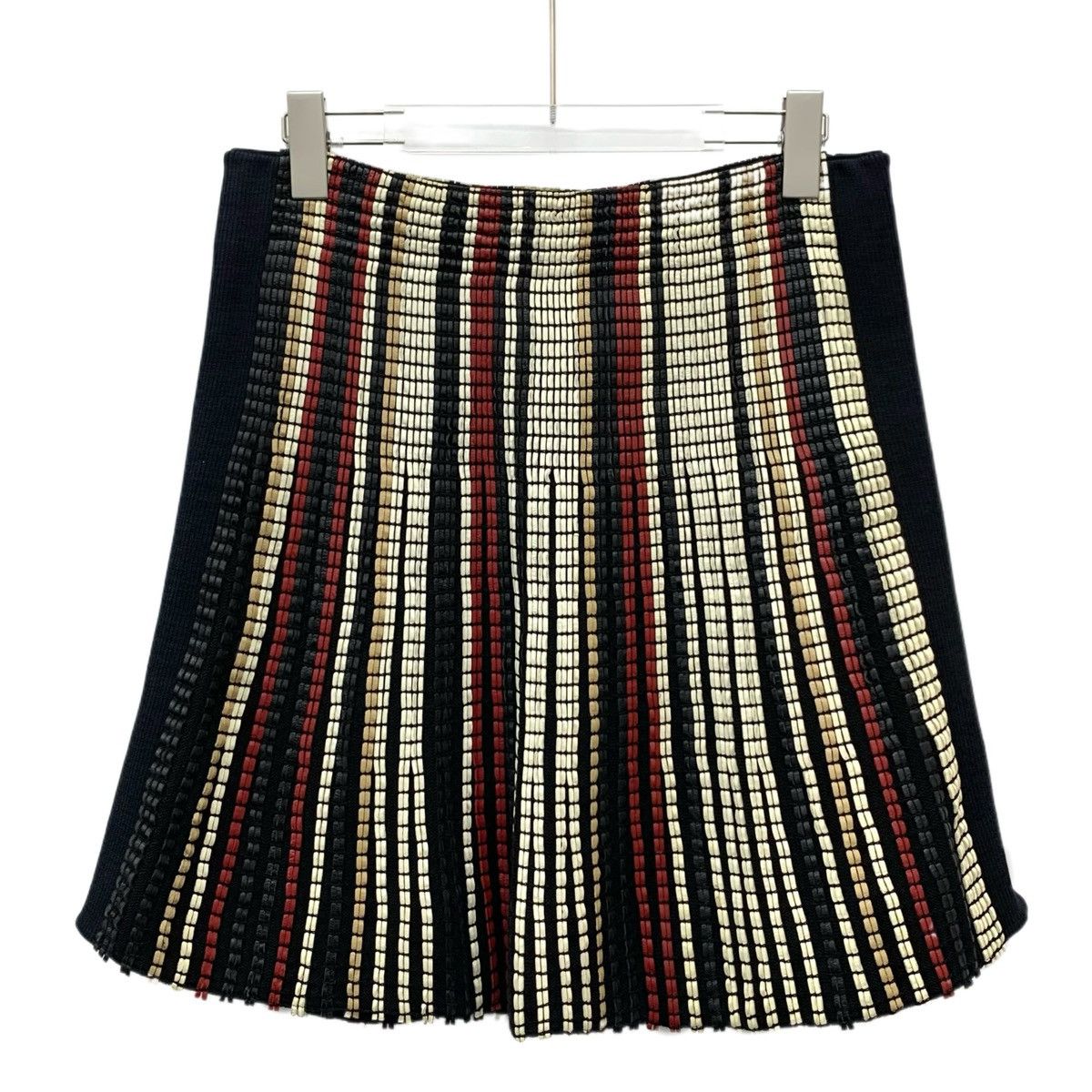 Louis Vuitton Louis Vuitton Colorful Striped Woven Casual Skirt K26WX Size 30" / US 8 / IT 44 - 1 Thumbnail