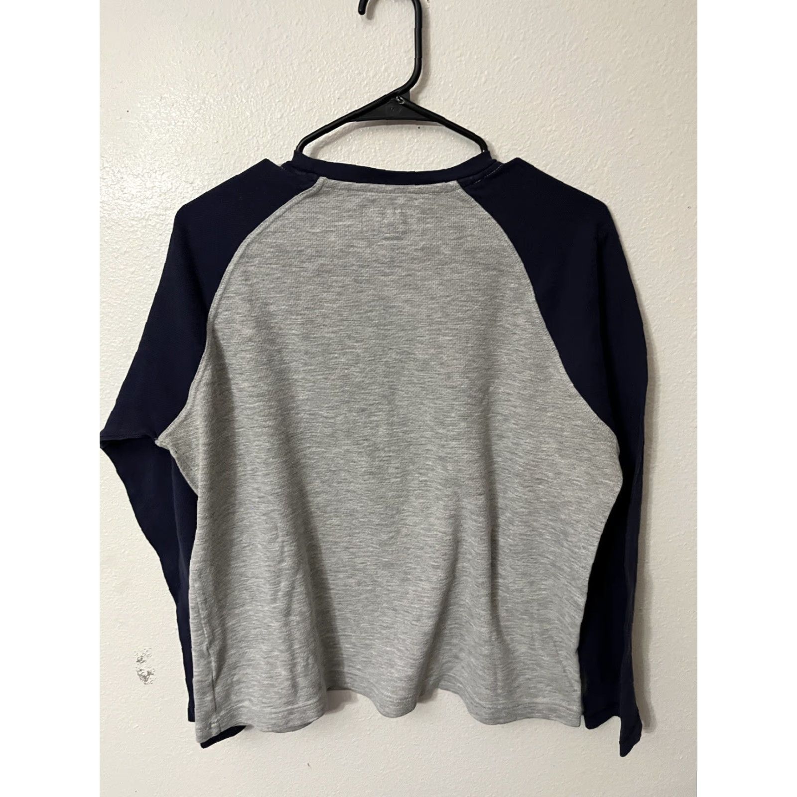 Nautica Nautica Sleepwear Long Sleeve Shirt Spinnaker Embroidered Gray M Mens Nightshirt Casual Cotton Polyester Sleep Tee Size US M / EU 48-50 / 2 - 3 Thumbnail