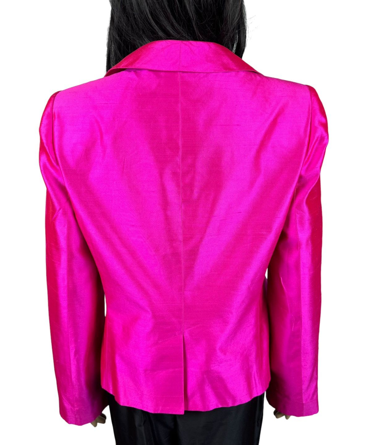 Armani Collezioni Armani Collezioni Silk Pink Blazer size IT46 Size L / US 10 / IT 46 - 11 Thumbnail