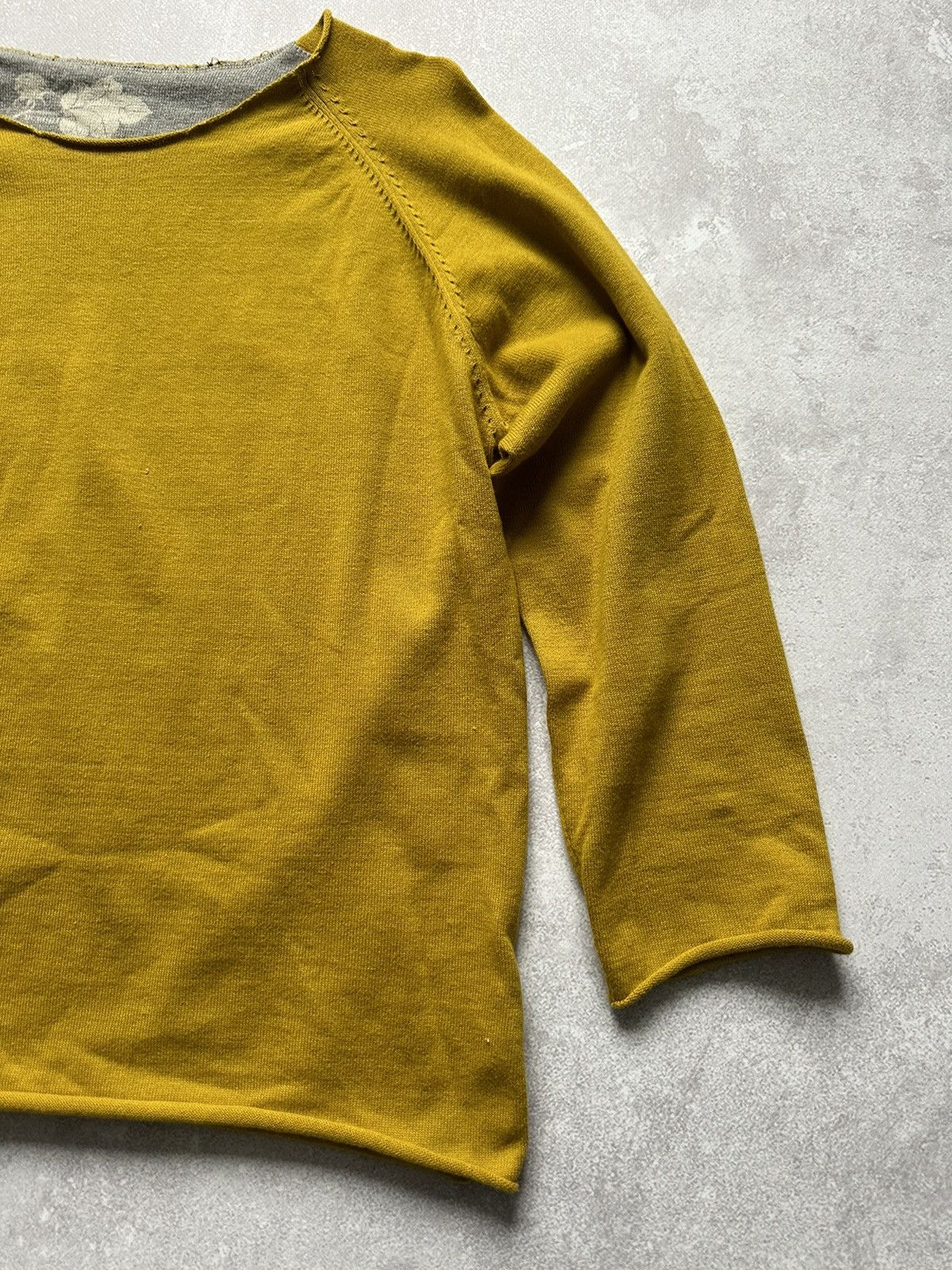 Designer × Vintage Sweatshirt Gudrun Sjoden Yellow Size M Size M / US 6-8 / IT 42-44 - 3 Thumbnail