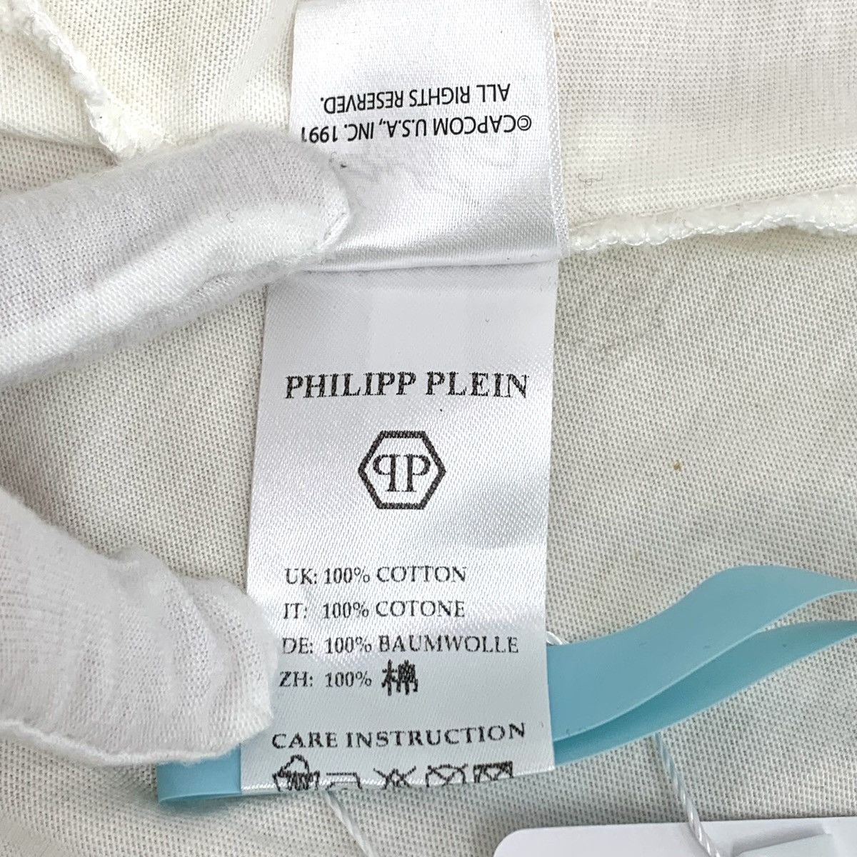 Philipp Plein Philipp Plein White Cartoon Print Long Sleeve T-Shirt K26Wx Size US M / EU 48-50 / 2 - 8 Thumbnail