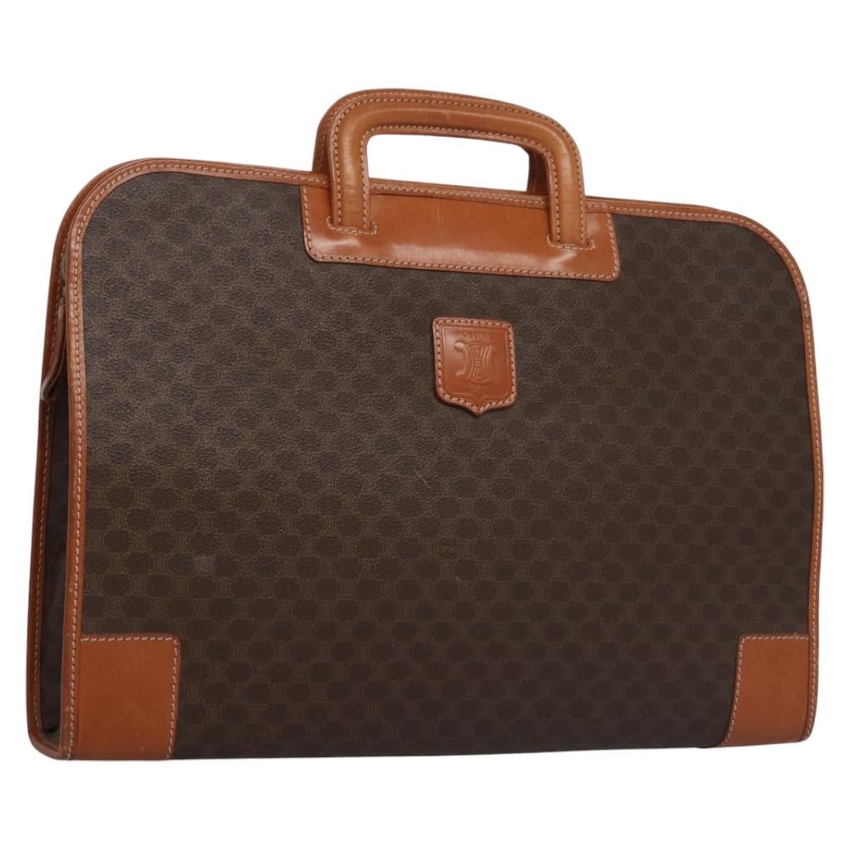 Celine Celine Macadam Briefcase Canvas and leather Size ONE SIZE - 1 Thumbnail