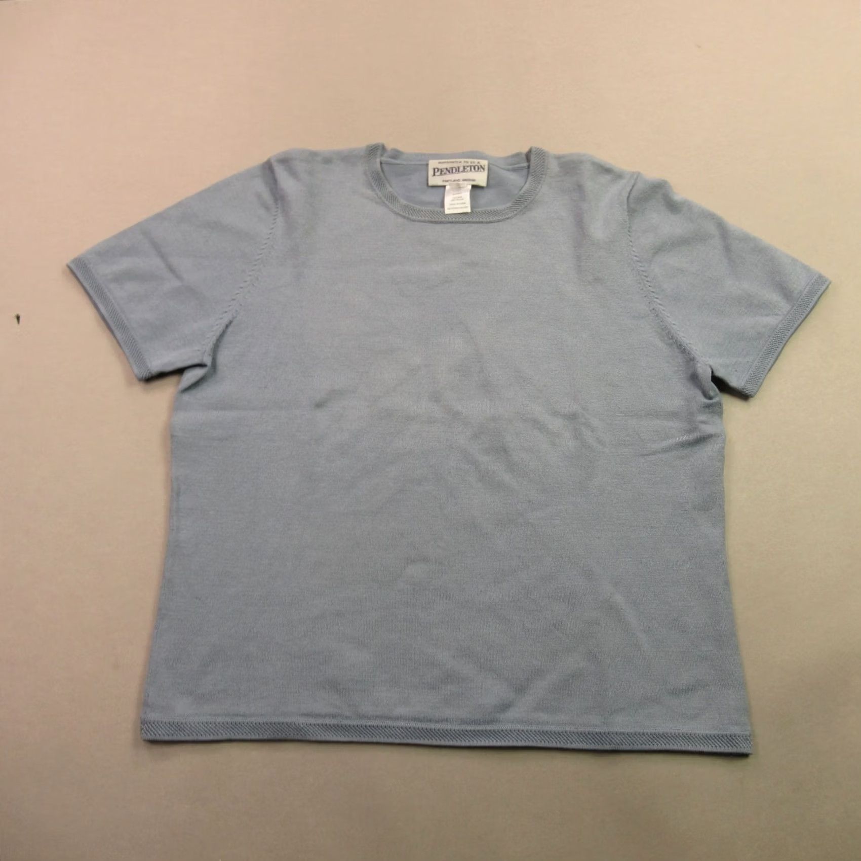 Pendleton Pendleton Shirt Mens M Blue Short Sleeve Crew Neck Lightweight Casual Size US M / EU 48-50 / 2 - 2 Thumbnail