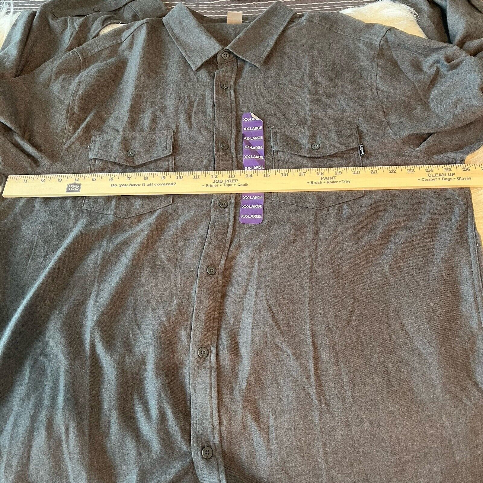 Hurley Hurley Ultra Soft Button Down Flannel Shirt Size US XXL / EU 58 / 5 - 7 Thumbnail