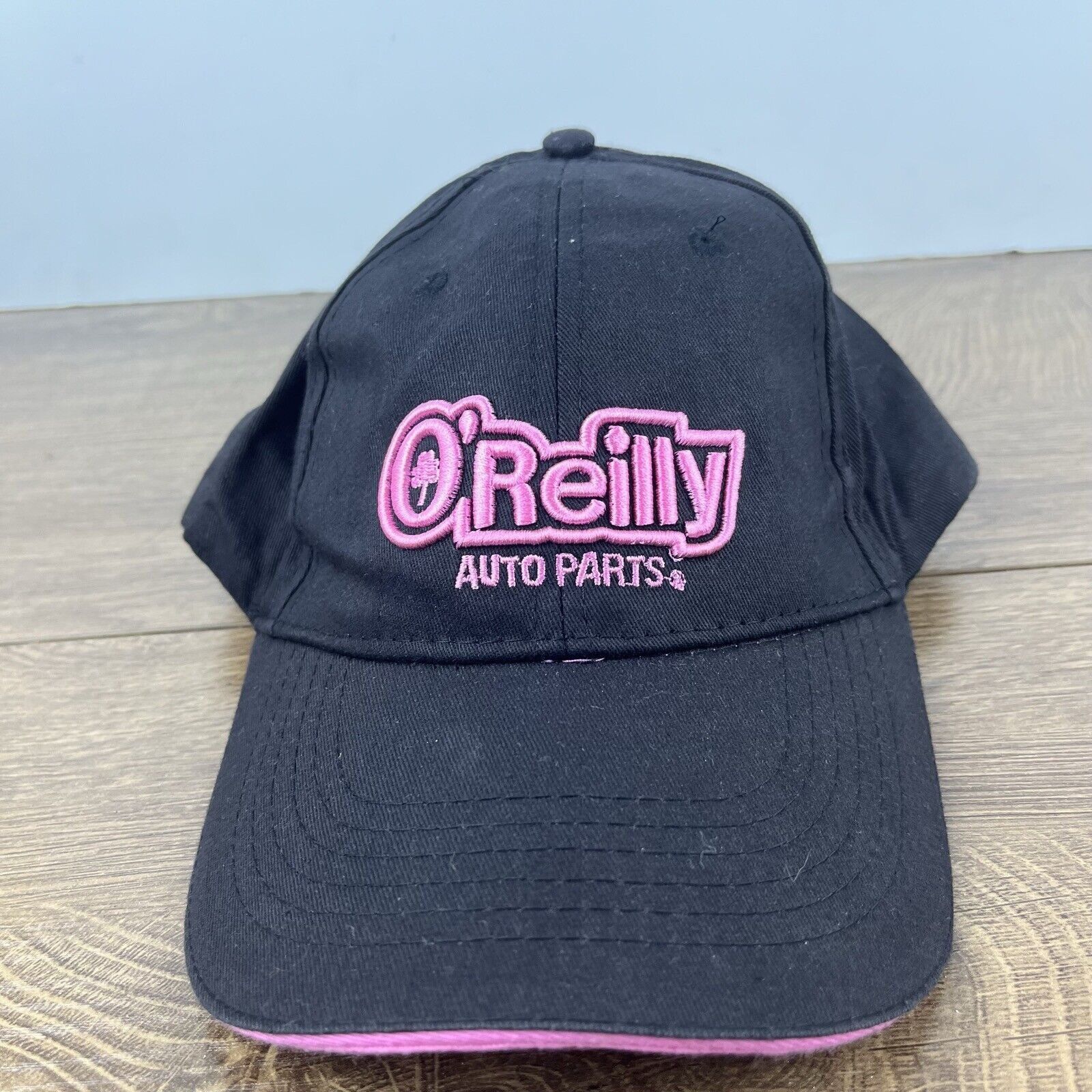 Other O'Reilly Auto Parts Hat Pink Black Hat Black Hat Adjustable Size ONE SIZE - 2 Thumbnail