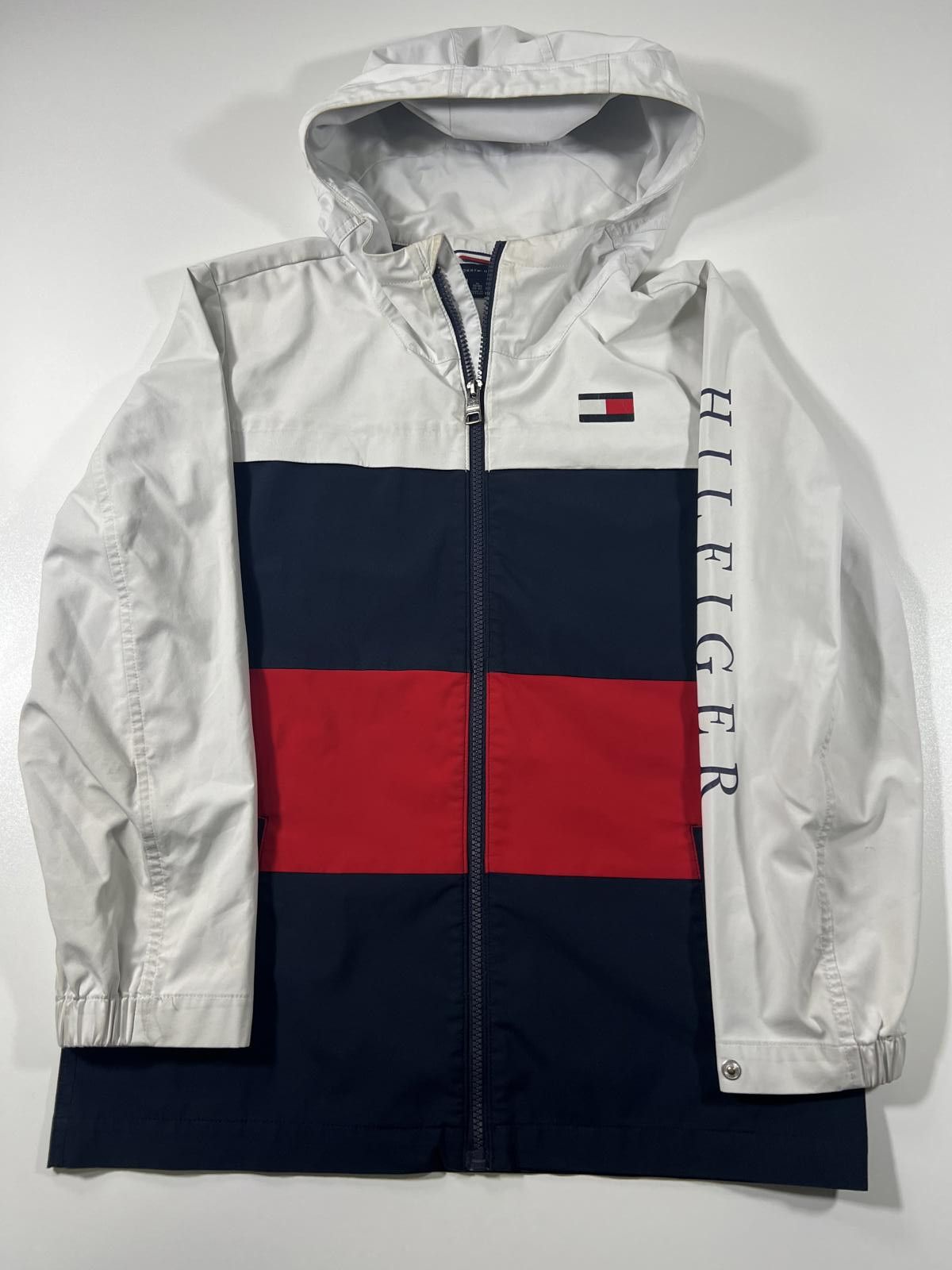 Tommy Hilfiger Tommy Hilfiger Men's Windbreaker Jacket youth XL Size US XL / EU 56 / 4 - 1 Thumbnail