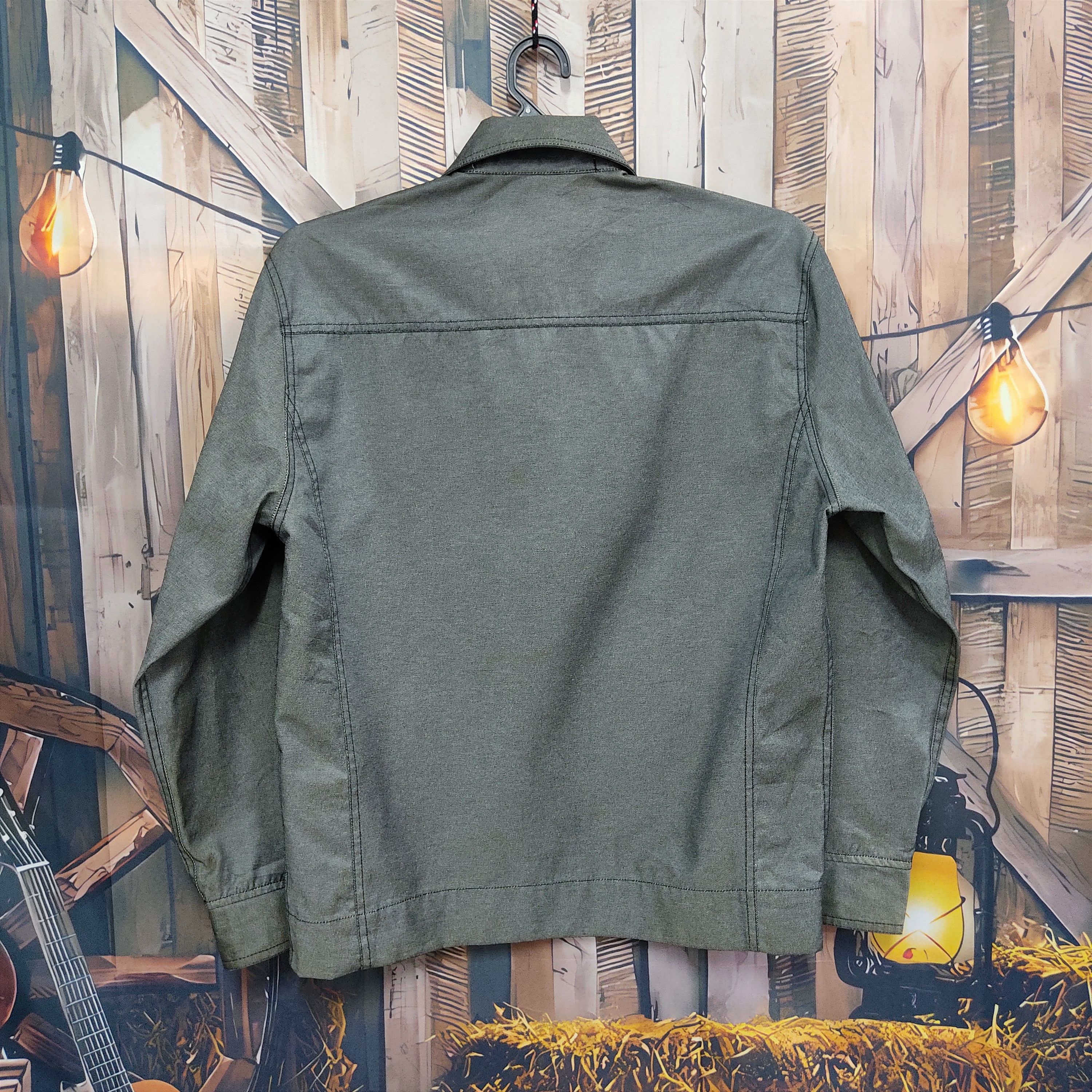 Yves Saint Laurent SAINT LAURENT JEANS Baumwolle Overshirt Jacket Size US M / EU 48-50 / 2 - 3 Thumbnail