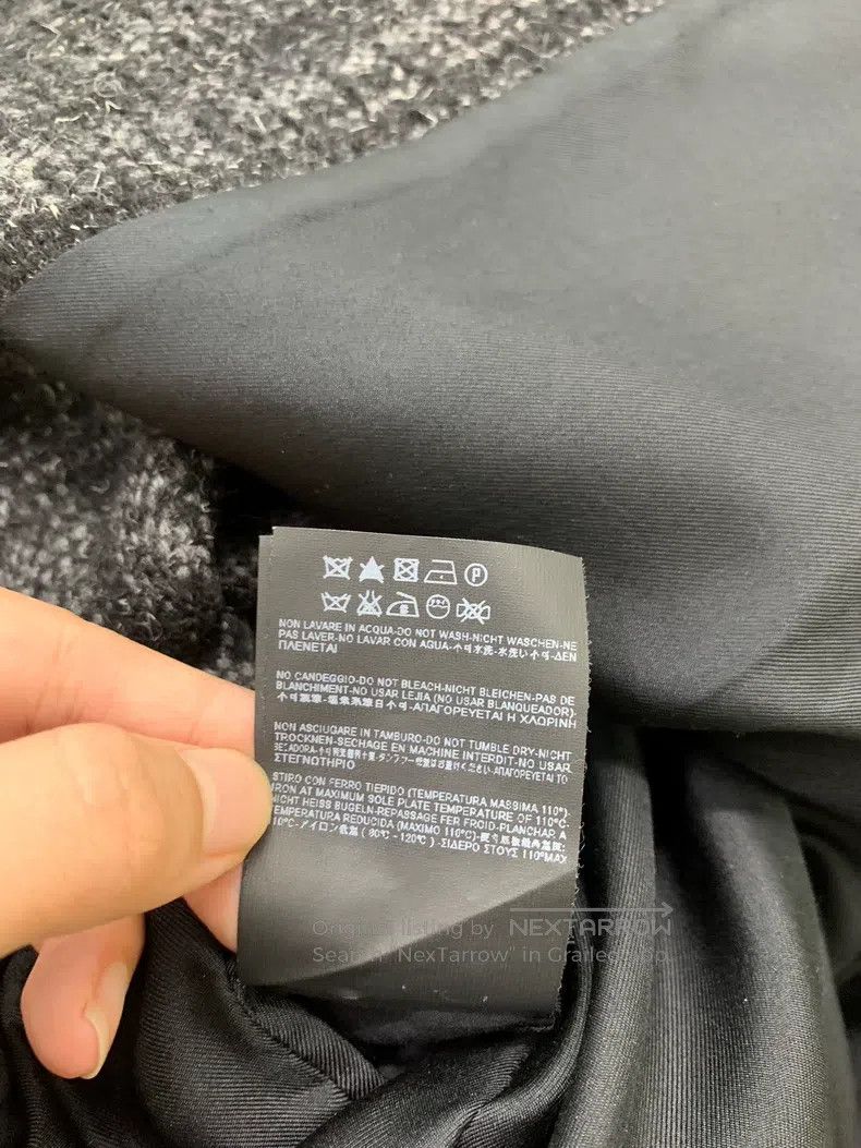 Saint Laurent Paris Saint Laurent Paris Gray Striped Wool Suit Size XS / US 0-2 / IT 36-38 - 7 Thumbnail
