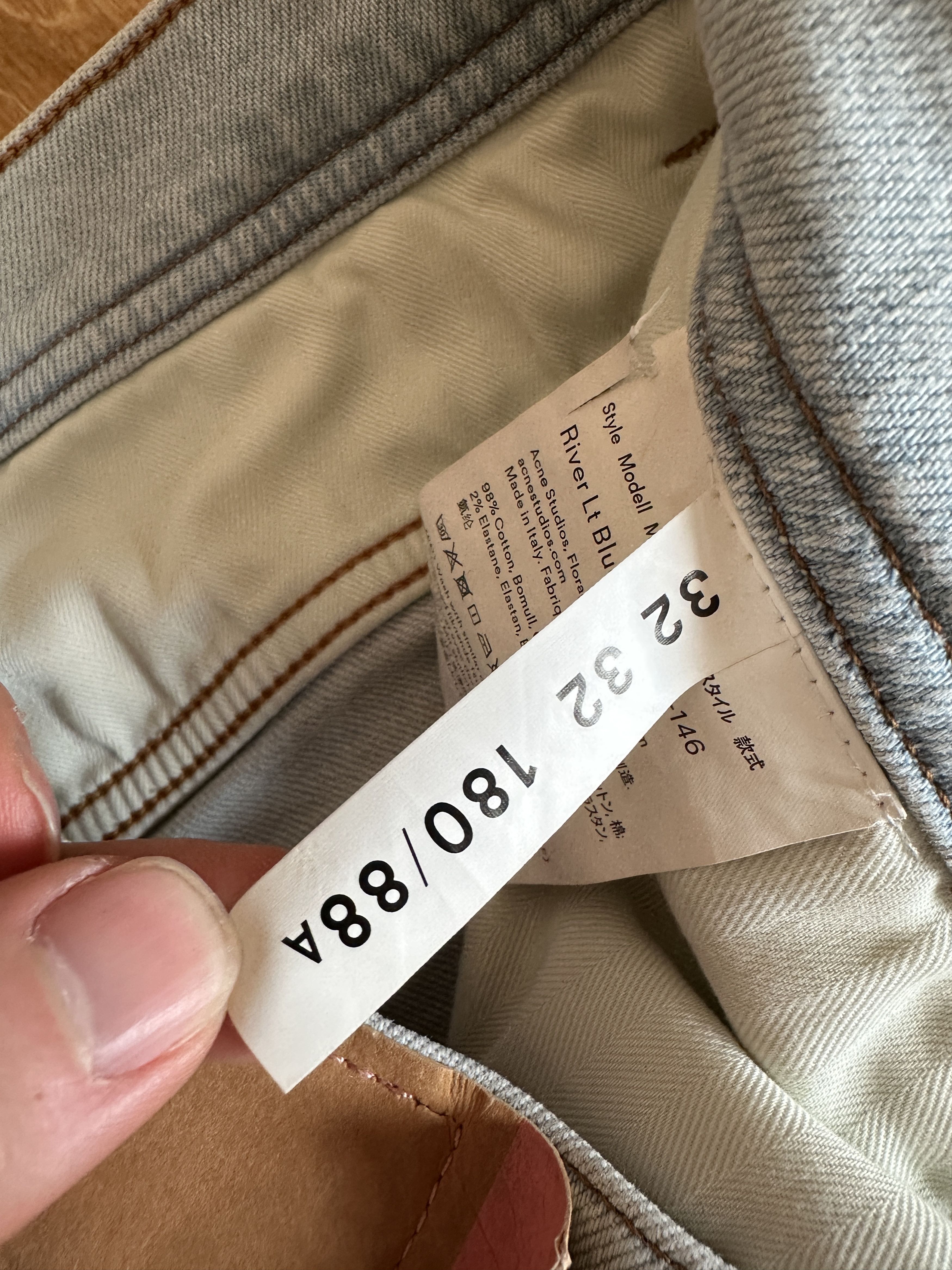 Acne Studios Acne Studios Denim Jeans Size US 32 / EU 48 - 6 Thumbnail