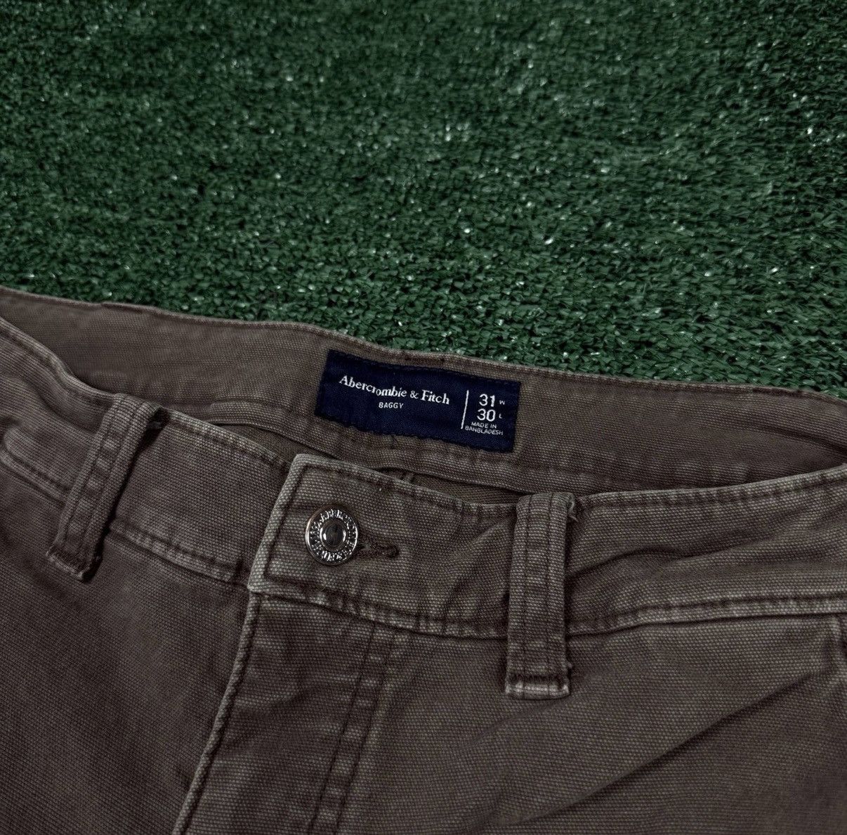 Abercrombie & Fitch A&F BAGGY PANTS Size US 31 - 2 Thumbnail