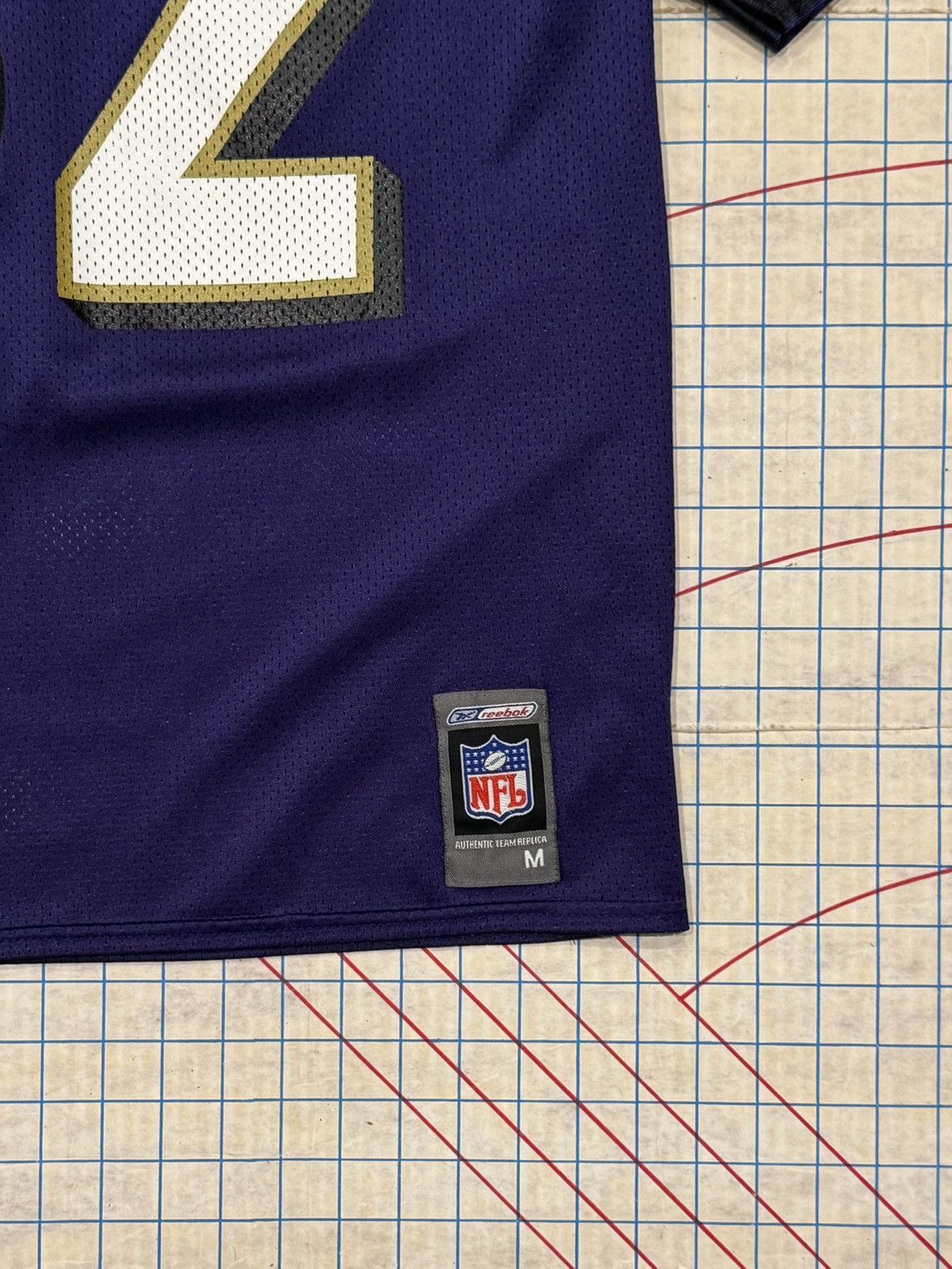 Reebok Reebok Baltimore Ravens Ray Lewis Jersey Mens Size Medium Size US M / EU 48-50 / 2 - 3 Thumbnail