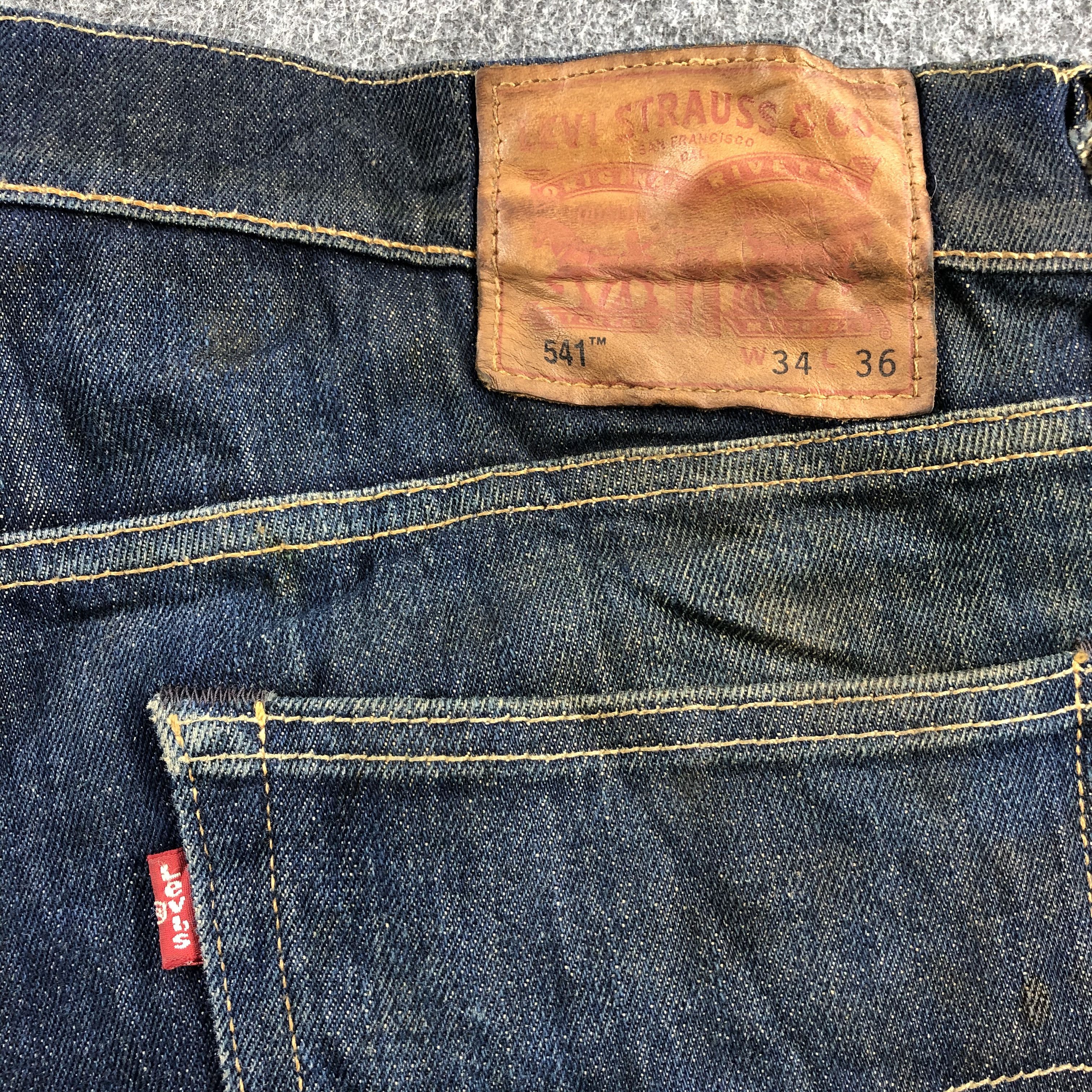 Levi's Vintage Levis 541 Cone Denim Jeans-J914 Size US 35 - 5 Thumbnail