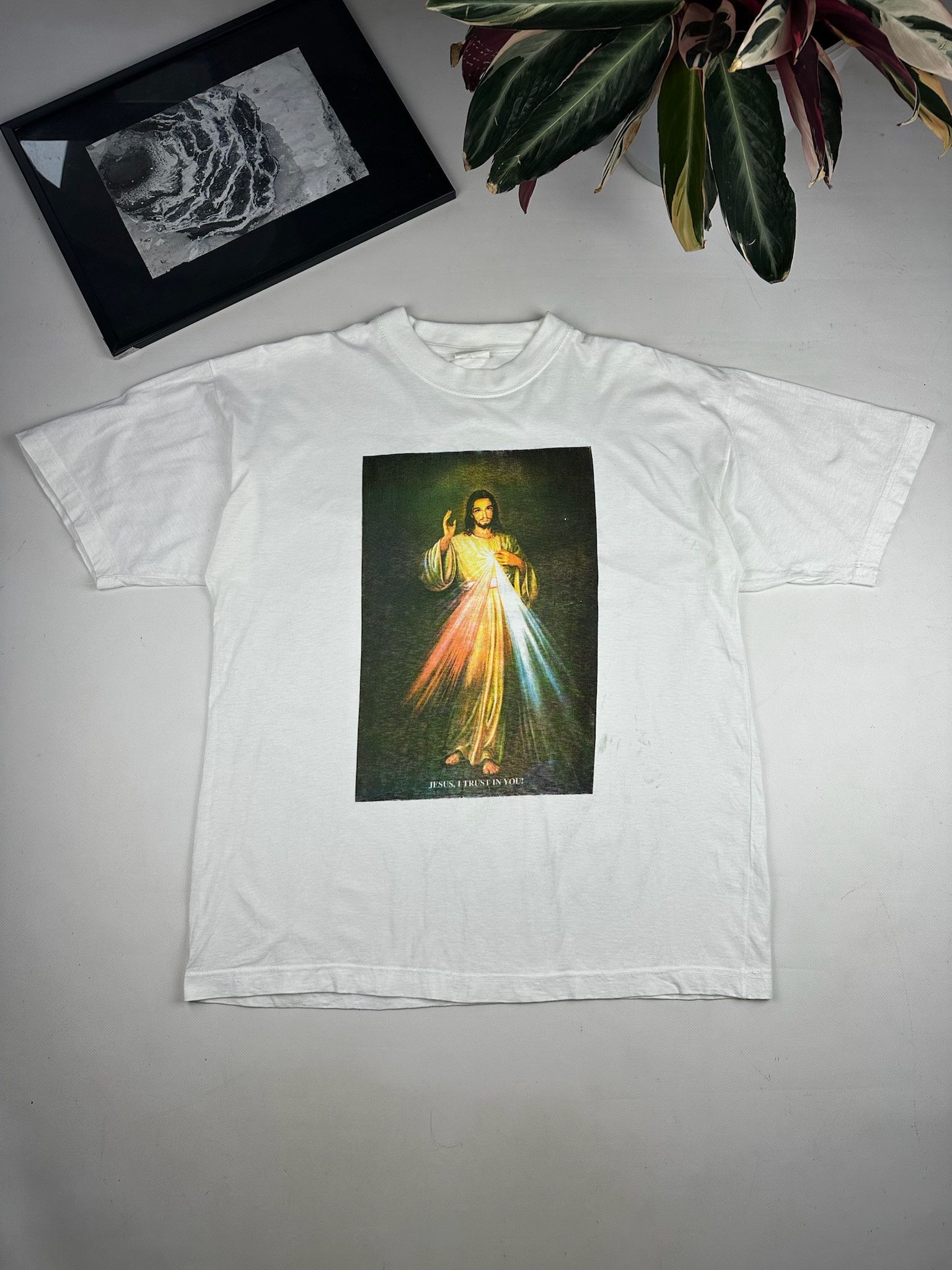Vintage Jesus Christ T shirt I trust in you