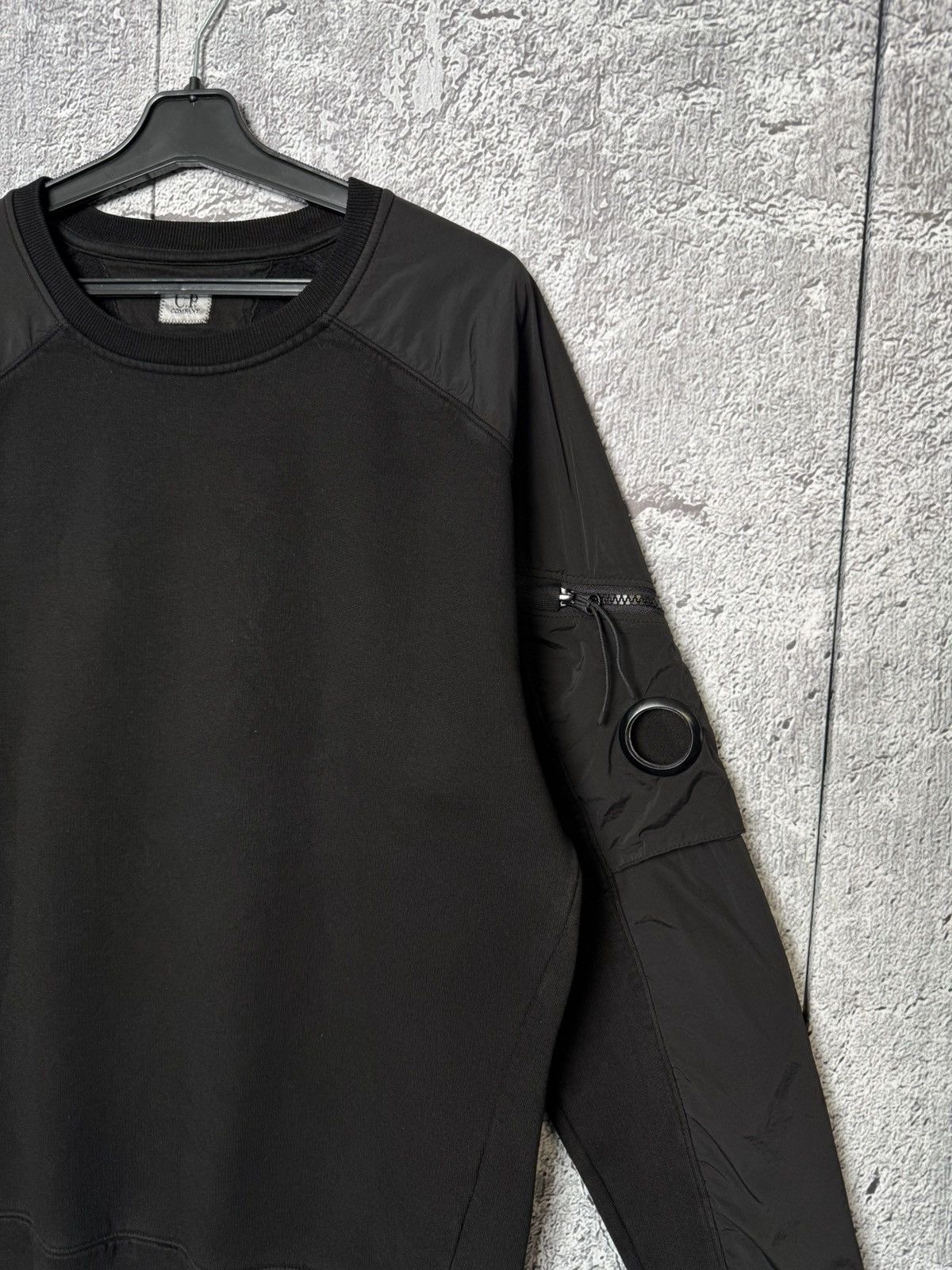 C.P. Company C. P. Company Crewneck Sweatshirt Nylon Lens Sleeve Pullover Size US M / EU 48-50 / 2 - 3 Thumbnail