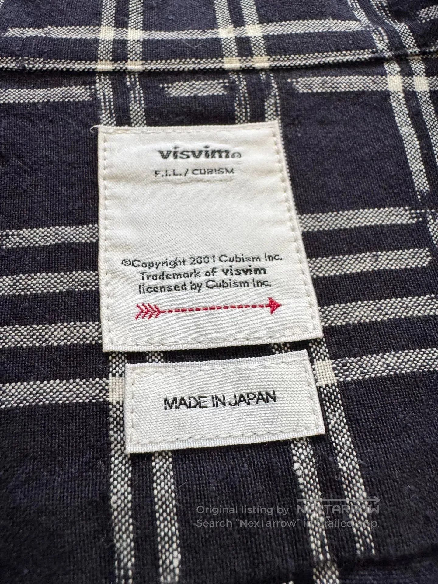 Visvim visvim short sleeve crosby shirt kasuri. Size US M / EU 48-50 / 2 - 3 Thumbnail