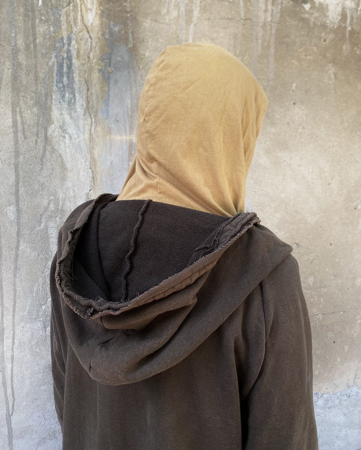If Six Was Nine × Japanese Brand × Le Grande Bleu (L.G.B.) Japanes Bubble Double Hooded “ Goa Style “ Size US L / EU 52-54 / 3 - 4 Thumbnail