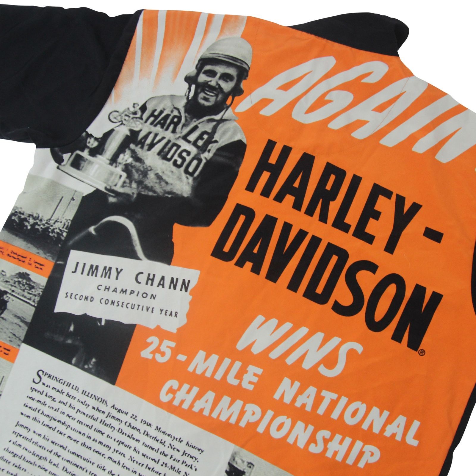 Harley Davidson × Vintage Harley Davidson Jimmy Chann Champion Button Down Shirt Size US L / EU 52-54 / 3 - 7 Thumbnail