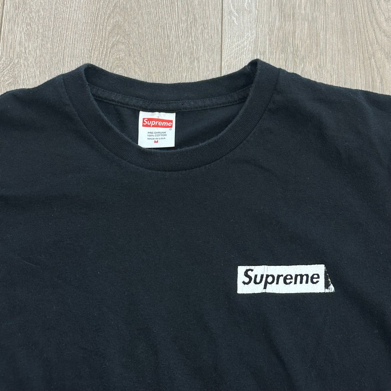 Supreme FW20 Supreme No More Shit Tee T Shirt Black Medium M B24 Size US M / EU 48-50 / 2 - 2 Thumbnail