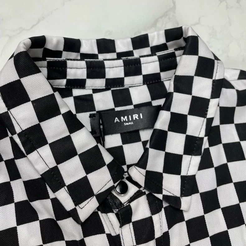 Amiri Amiri Checkered shirt 2501-Nextarrow Size US S / EU 44-46 / 1 - 3 Thumbnail