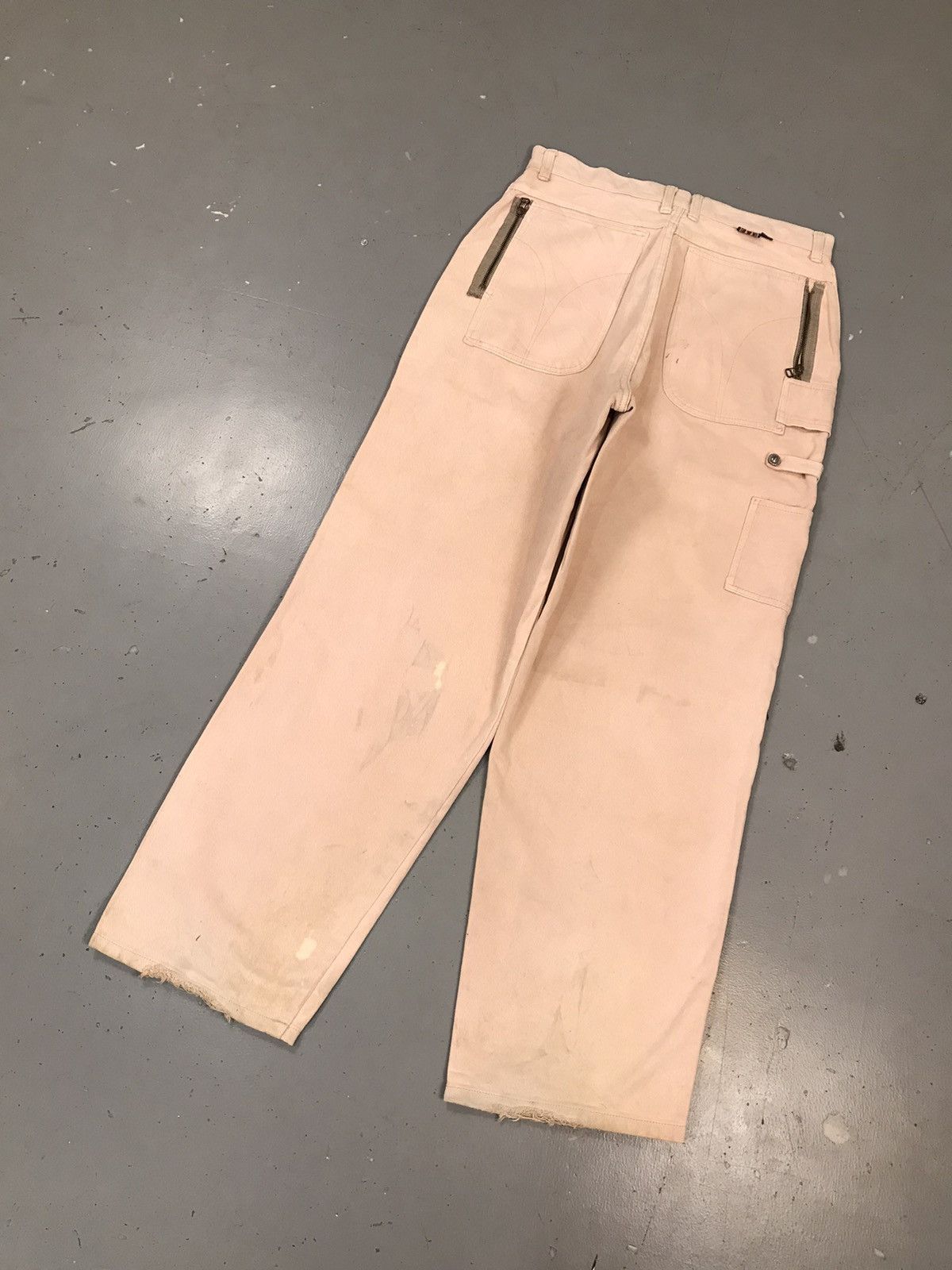 Vintage Vintage TW1050 big zipper pocket cargo denim Size US 32 / EU 48 - 8 Thumbnail