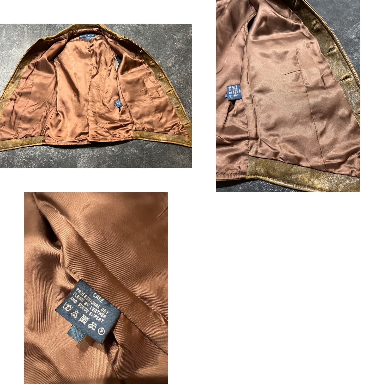 Ralph Lauren RALPH LAUREN Vintage Riding Hunting Vest Genuine Leather Women Size 2 Brown Size XS / US 0-2 / IT 36-38 - 8 Thumbnail