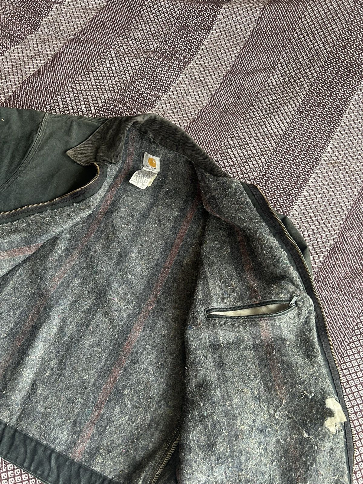 Carhartt Vintage Carhartt Detroit Jacket Workwear Distressed Size XL Size US XL / EU 56 / 4 - 16 Thumbnail