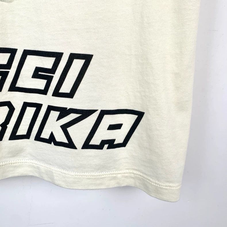 Gucci Gucci Logo rabbit print round-neck beige cotton short-sleev Size US XS / EU 42 / 0 - 4 Thumbnail