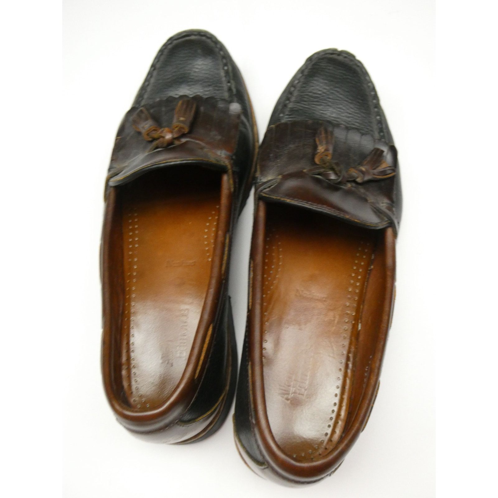 Allen Edmonds Allen Edmonds tassel loafers dress shoes, size: 11, brown Size US 11 / EU 44 - 3 Thumbnail