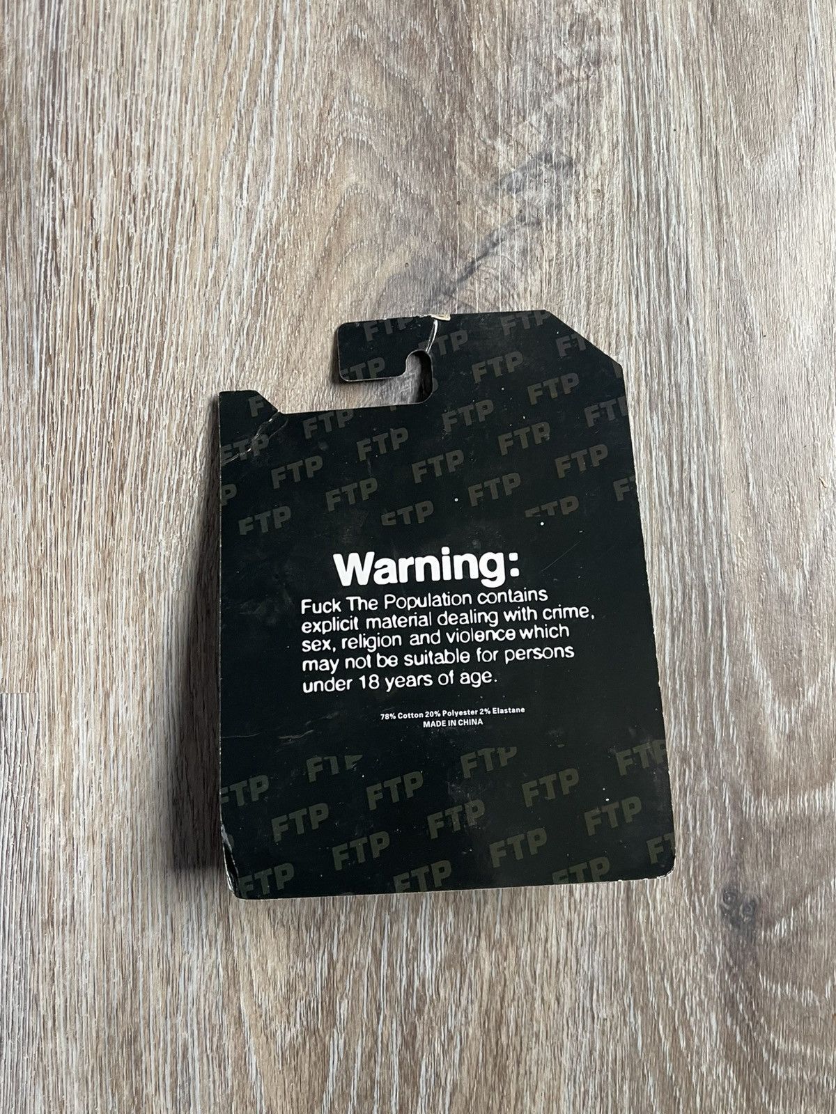 Fuck The Population Ftp toy car Size ONE SIZE - 2 Thumbnail