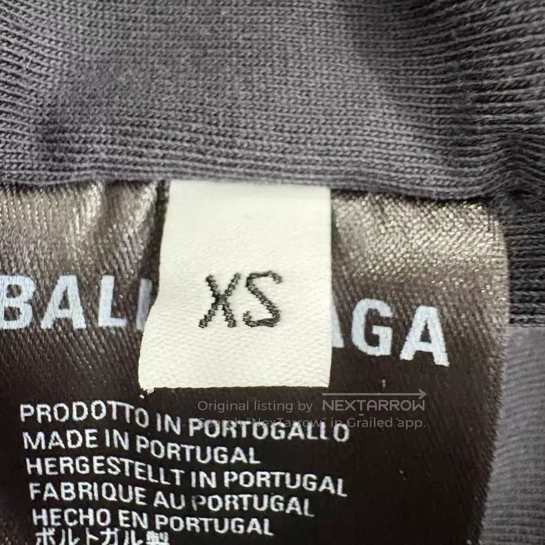 Balenciaga Balenciaga Water Washed Black Cotton Long Coat Size US XS / EU 42 / 0 - 5 Thumbnail
