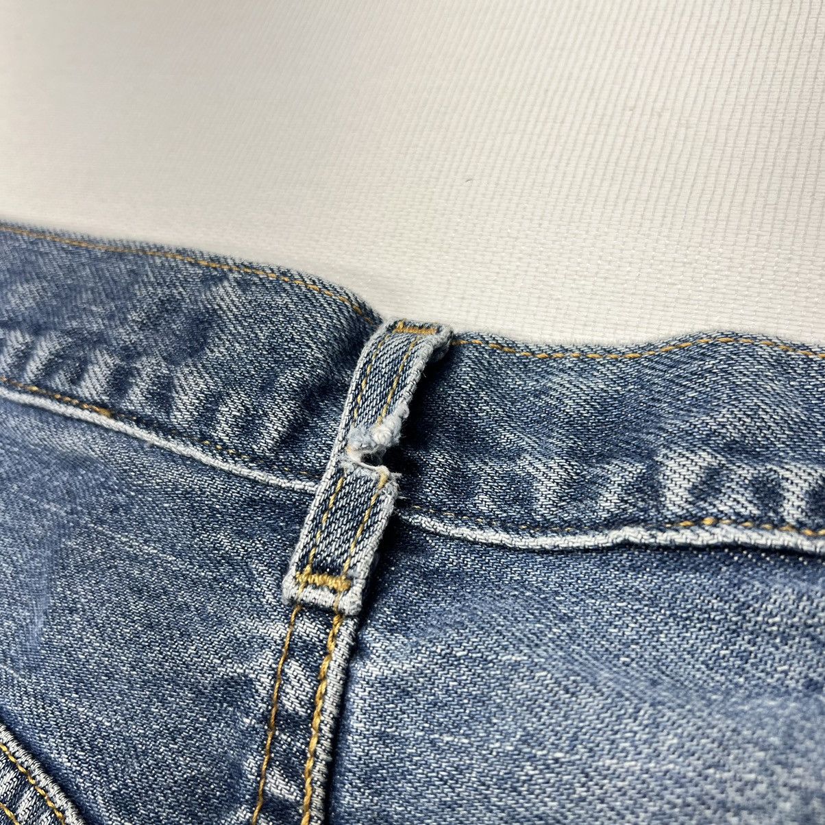 Levi's × Vintage Levis 505 Jeans Blue Straight Regular Fit Distressed Y2K Size US 34 / EU 50 - 14 Thumbnail