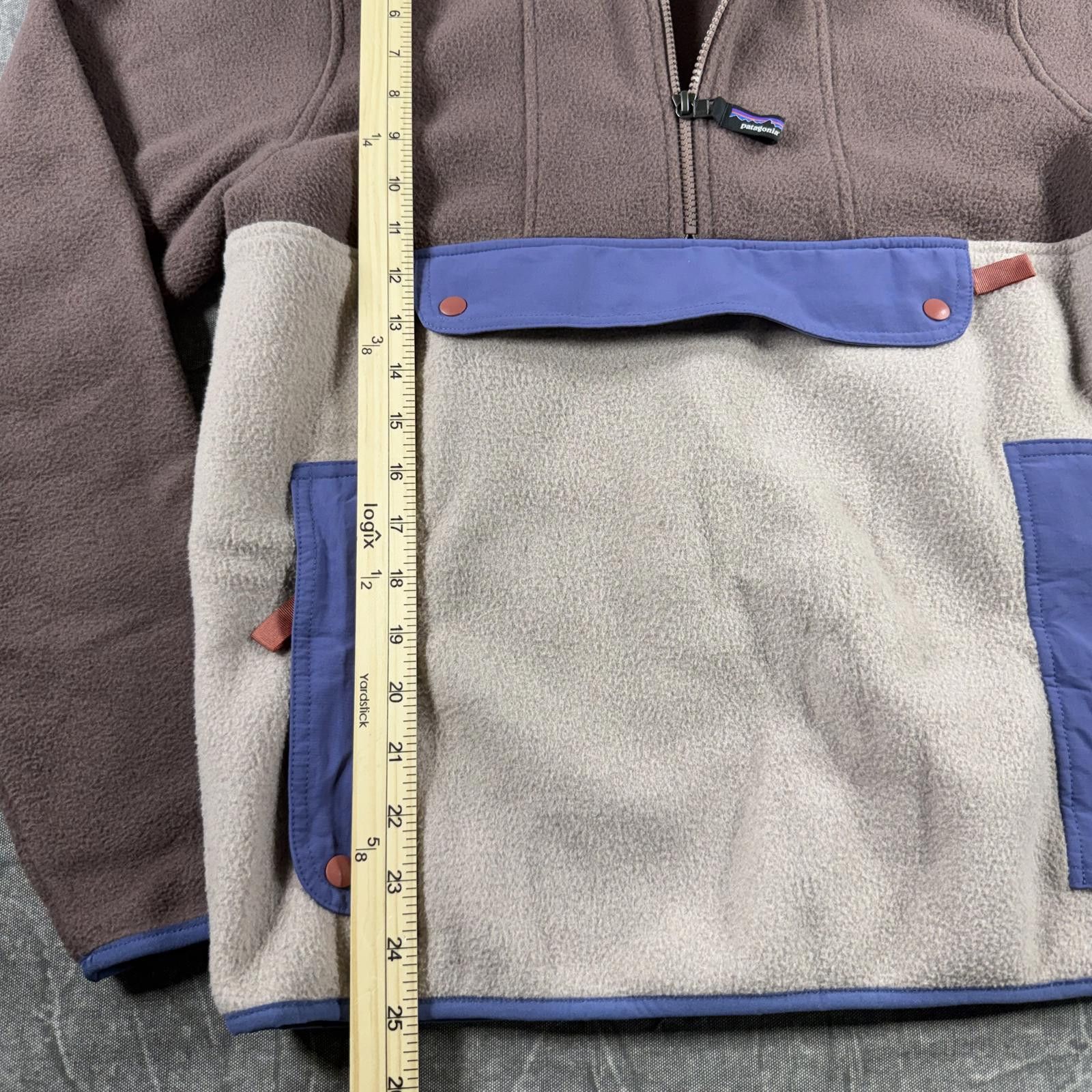 Patagonia Sweater Unisex S/M Synchilla Anorak Fleece