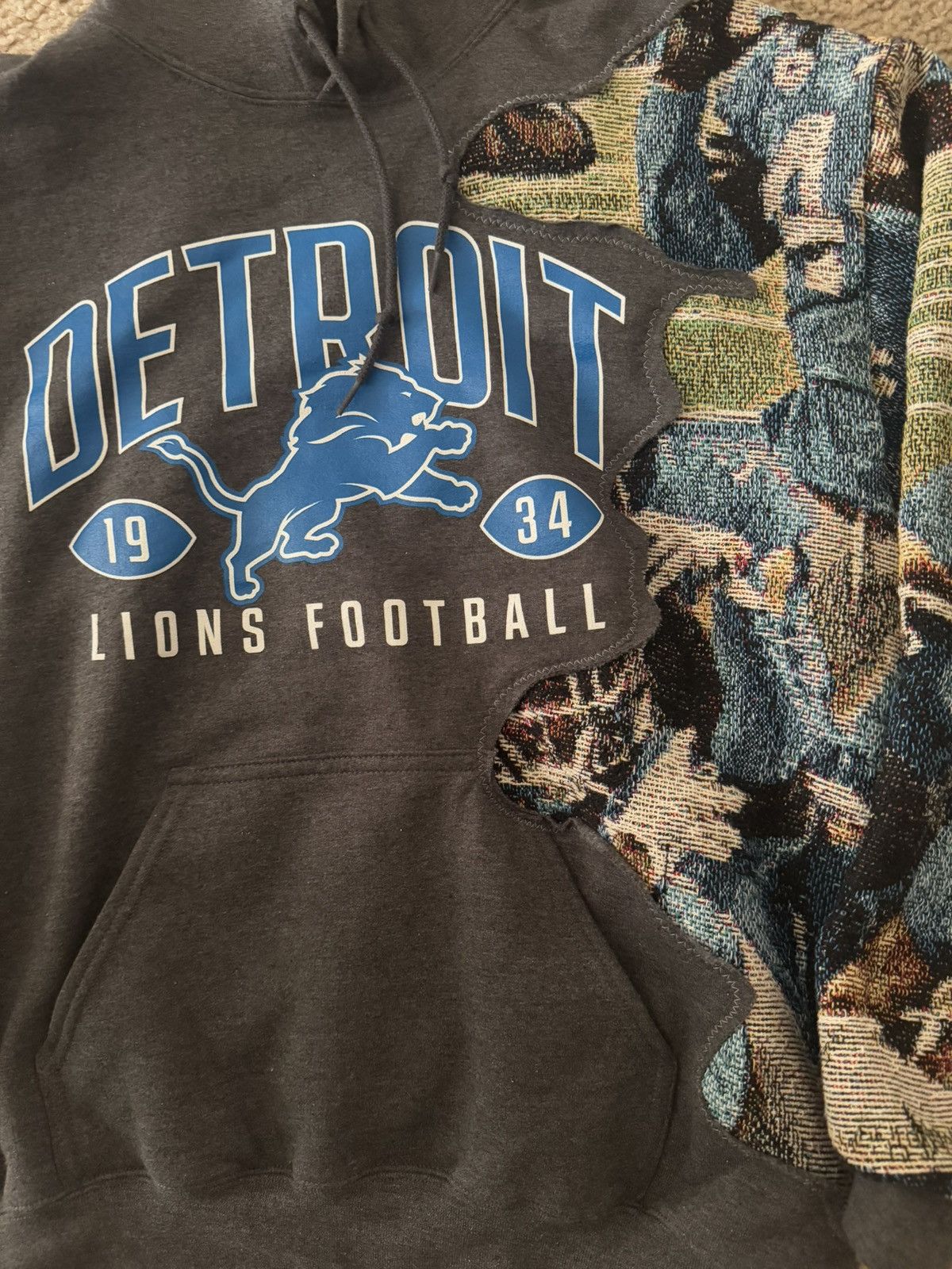 NFL Detroit Lions Hoodie Size US M / EU 48-50 / 2 - 2 Thumbnail