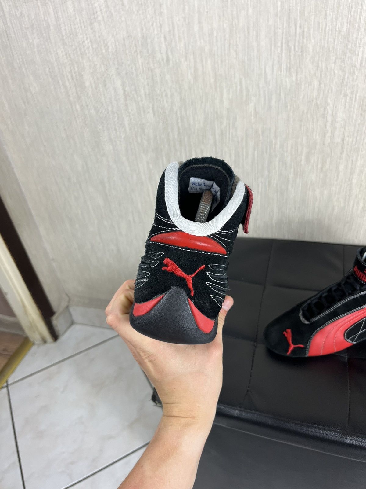 Puma × Vintage Vintage Puma y2k speed cat high racing ferrari sneaker shoes Size US 7.5 / EU 40-41 - 10 Thumbnail