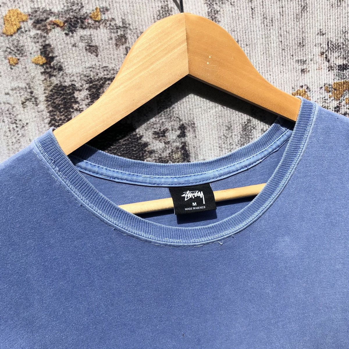 Stussy × Vintage 💥Distressed💥Stussy Pocket Tee Embroidery Stussy Streetwear Size US M / EU 48-50 / 2 - 7 Thumbnail