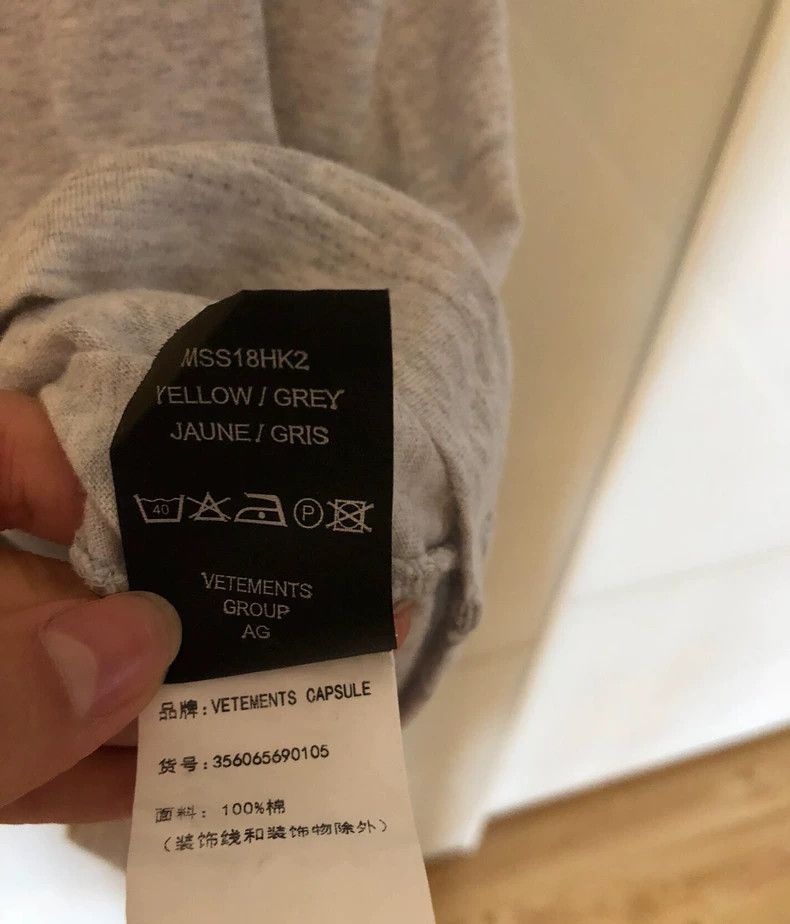 Vetements Vetements Co-branded T-shirt Size US XS / EU 42 / 0 - 7 Thumbnail