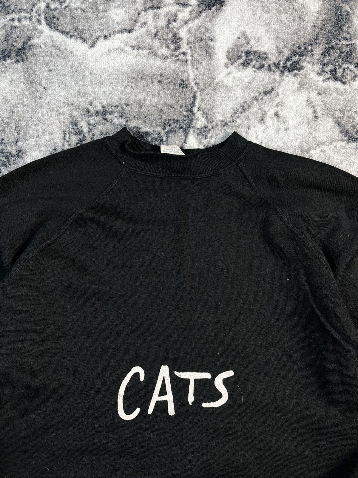 Other Vintage CATS Musical Theatre Sweatshirt Black Mens M Size US M / EU 48-50 / 2 - 5 Thumbnail