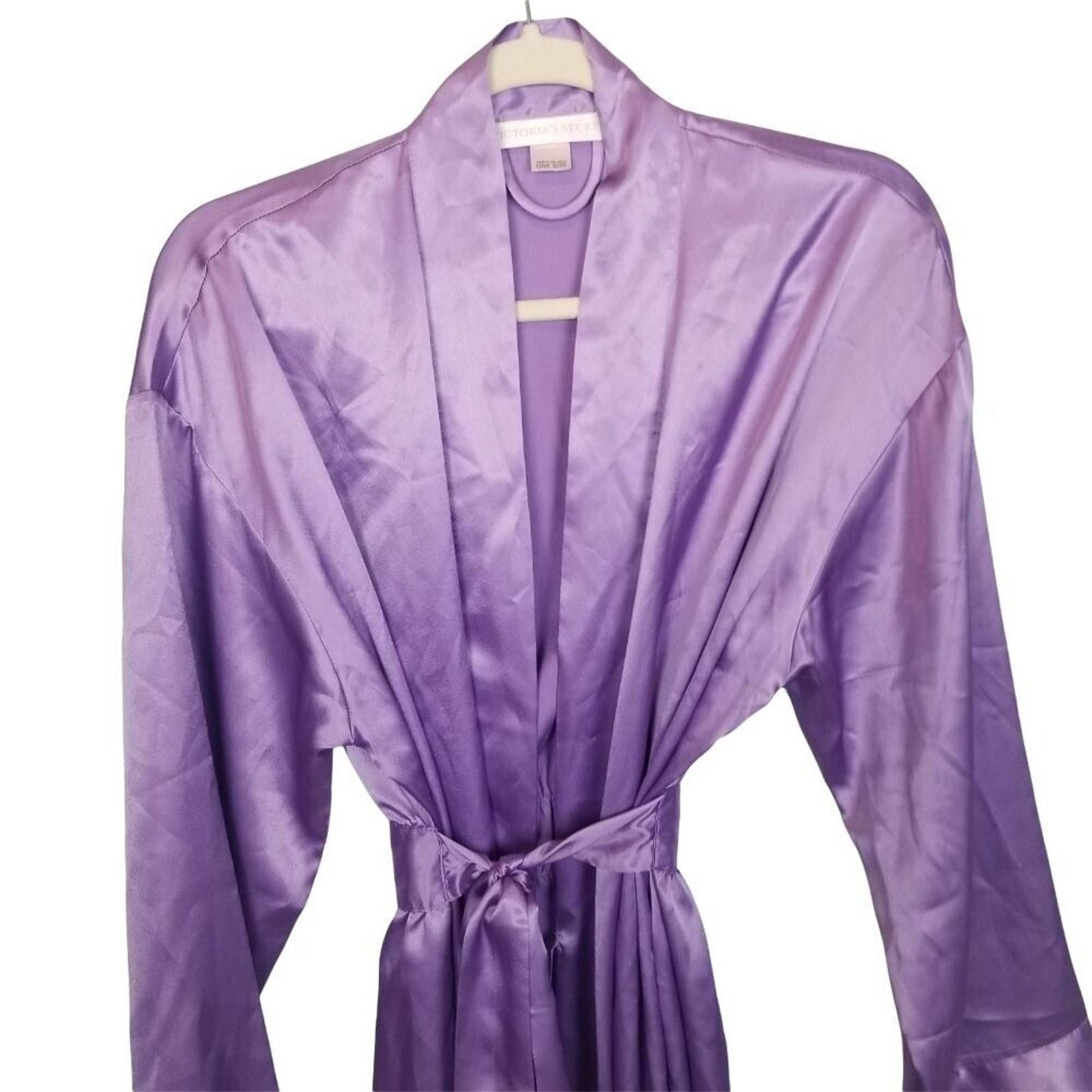 Victoria's Secret Victorias Secret Satin Robe OS Luxury Lougewear Boudoir Size ONE SIZE - 2 Thumbnail