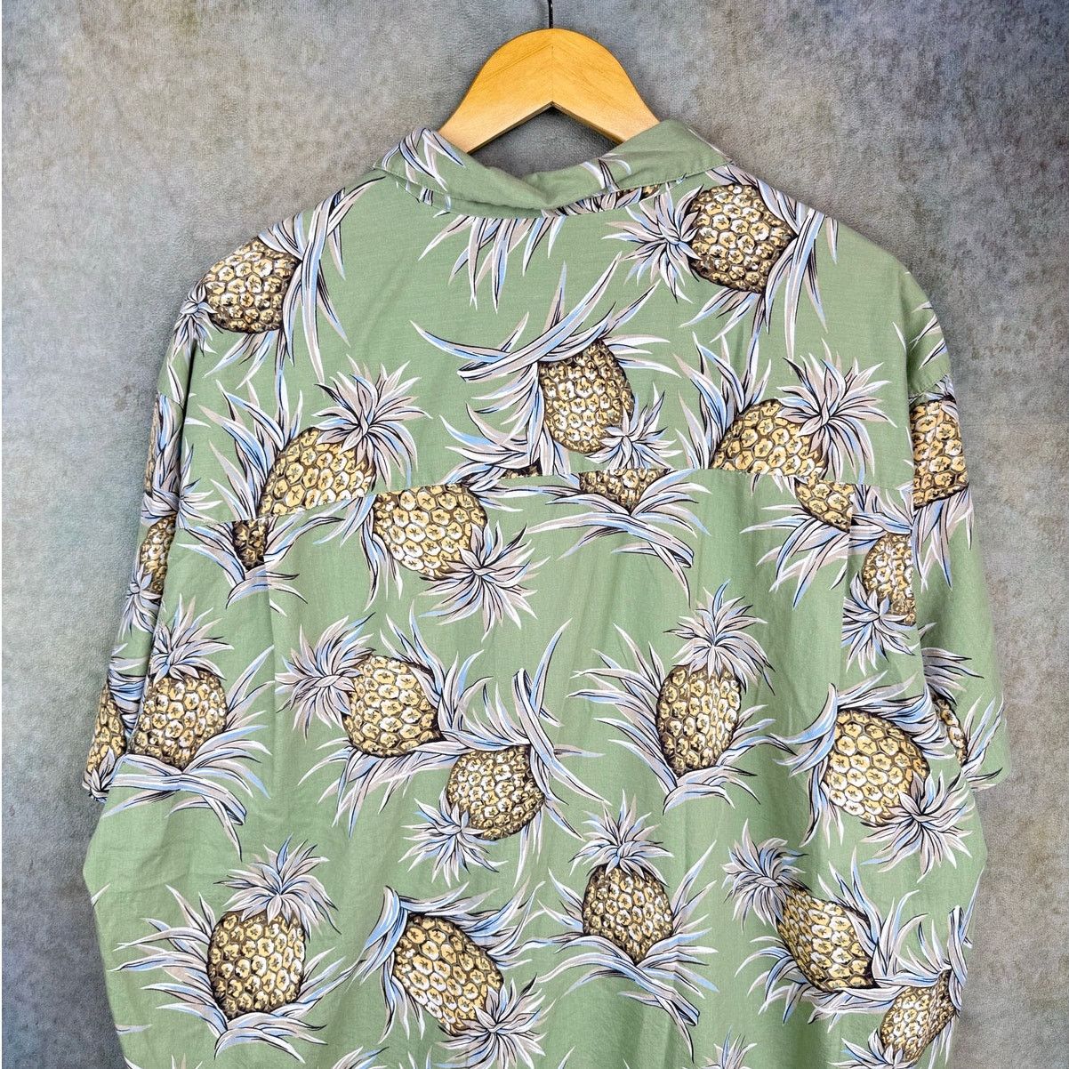 Chaps Ralph Lauren VTG 90s Chaps Ralph Lauren Button Up Shirt Sz XL Green Size US XL / EU 56 / 4 - 5 Thumbnail