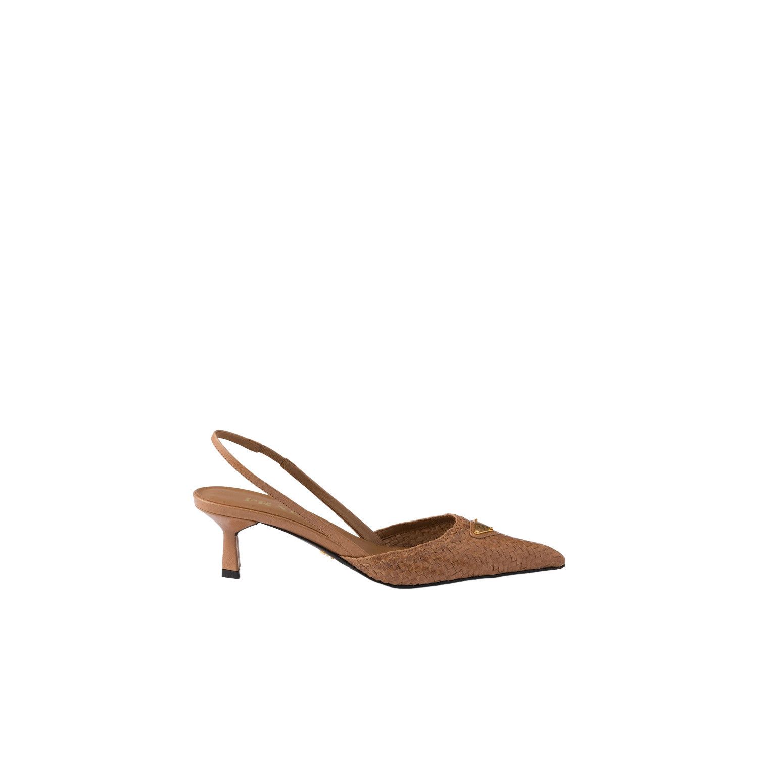 Prada PRADA $1470 Sand Beige Slingback Pumps New & Authentic (Wome Size US 11 / IT 41 - 2 Thumbnail