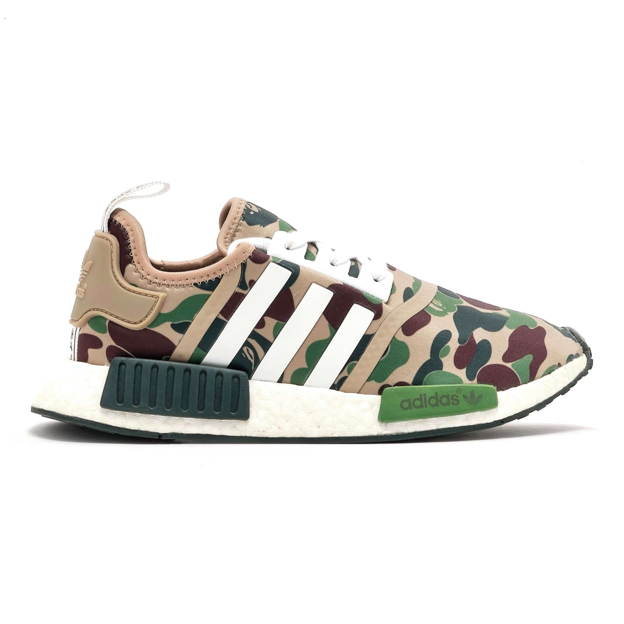 adidas gazelle silver green womens Adidas NMD R1 Primeknit Linen Pack Khaki NOIRFONCE Sneakers