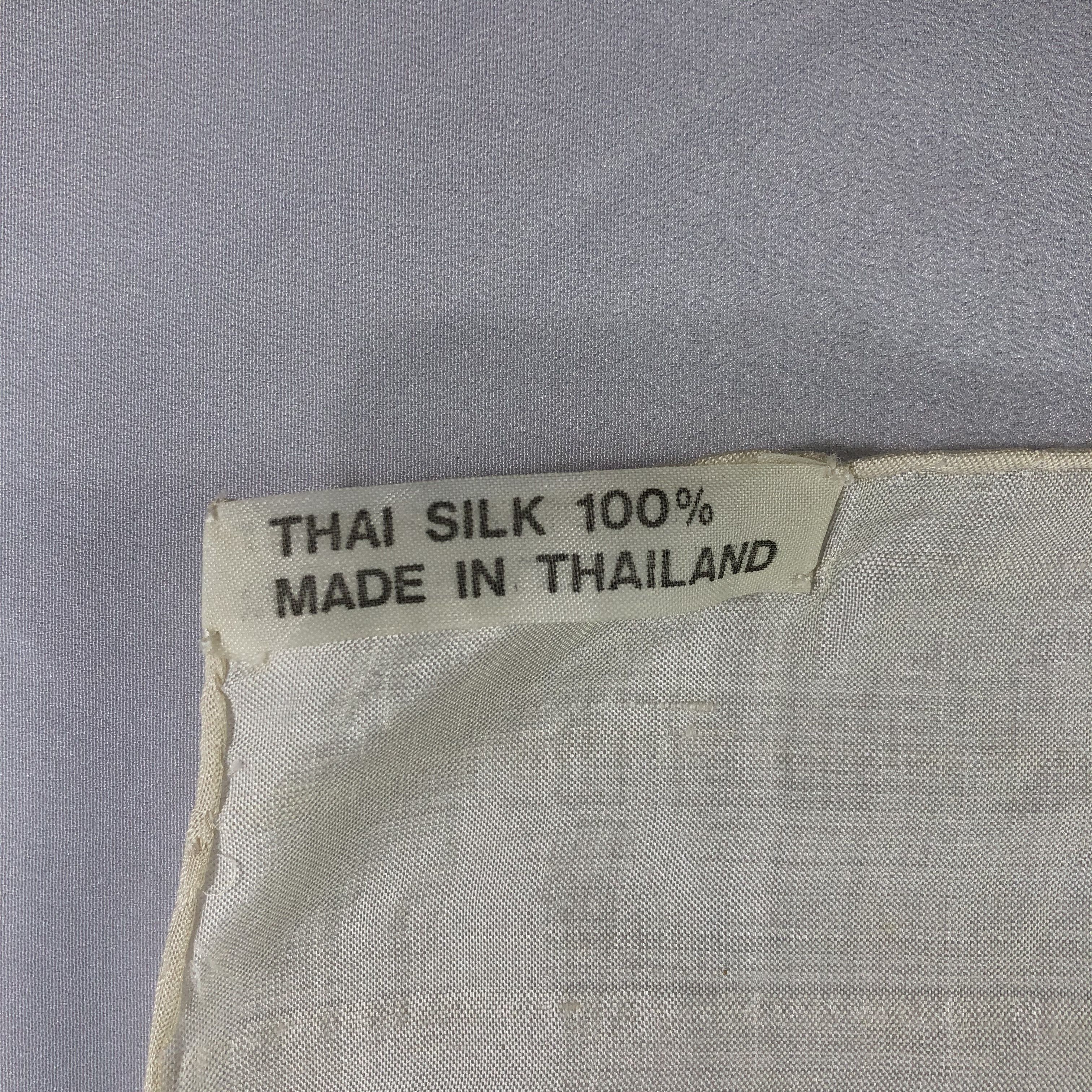 Vintage Vintage Silk Scarf Size ONE SIZE - 7 Thumbnail