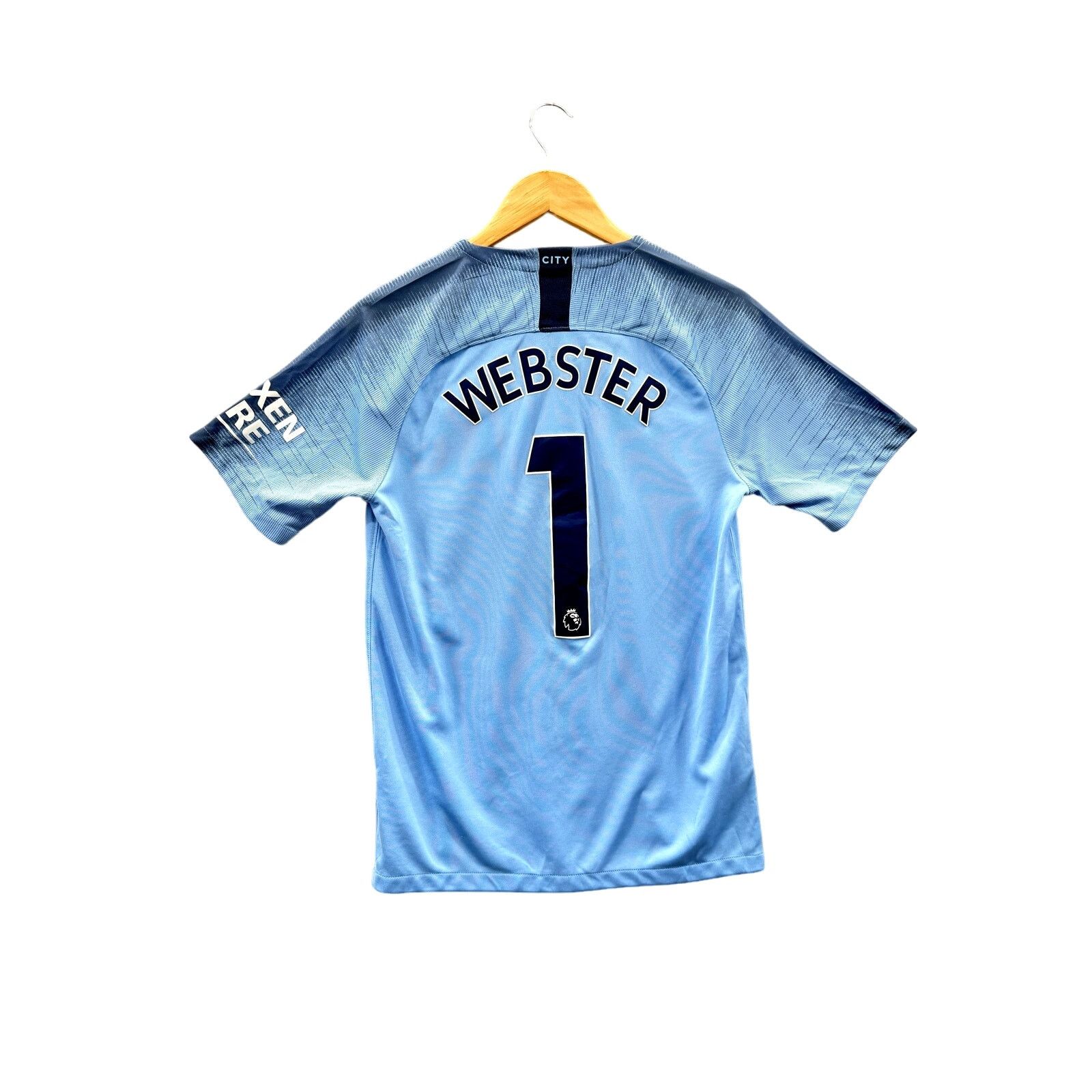 Nike Nike Manchester City Webster #1 Home Football Soccer Jersey Size US S / EU 44-46 / 1 - 2 Thumbnail