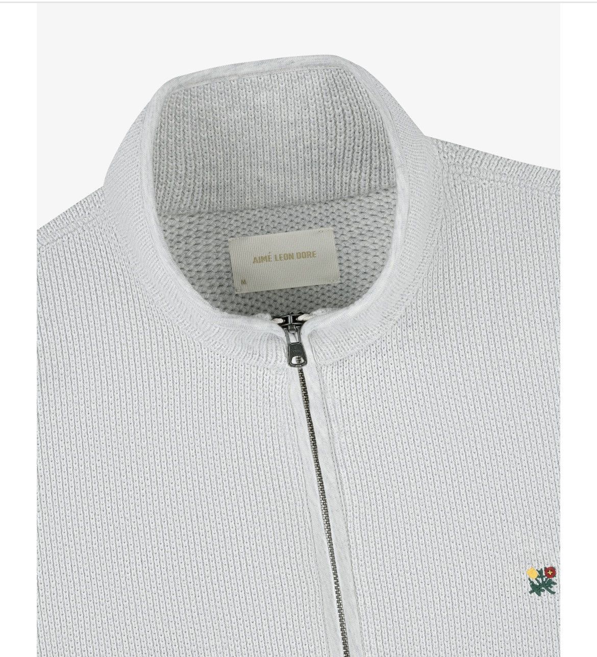 Aime Leon Dore Aime Leon Dore Crest Piqué Half-Zip Pullover Medium NWT Size US M / EU 48-50 / 2 - 2 Thumbnail