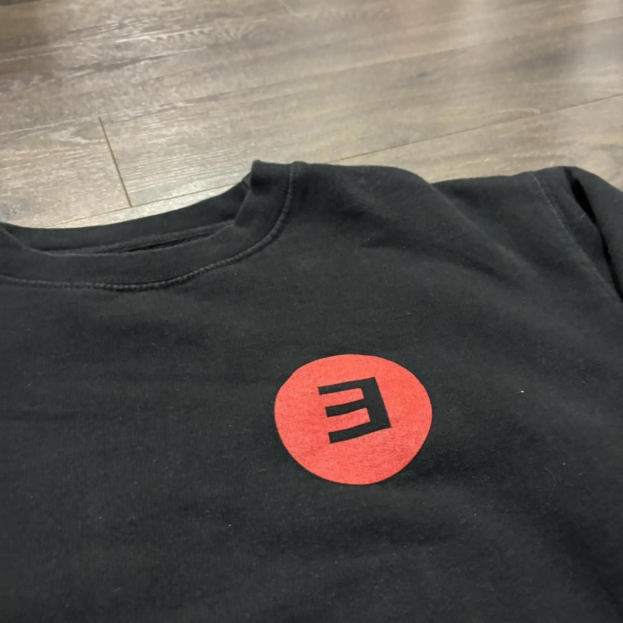 Designer Eminem E logo crewneck sweatshirt M Size US M / EU 48-50 / 2 - 2 Thumbnail