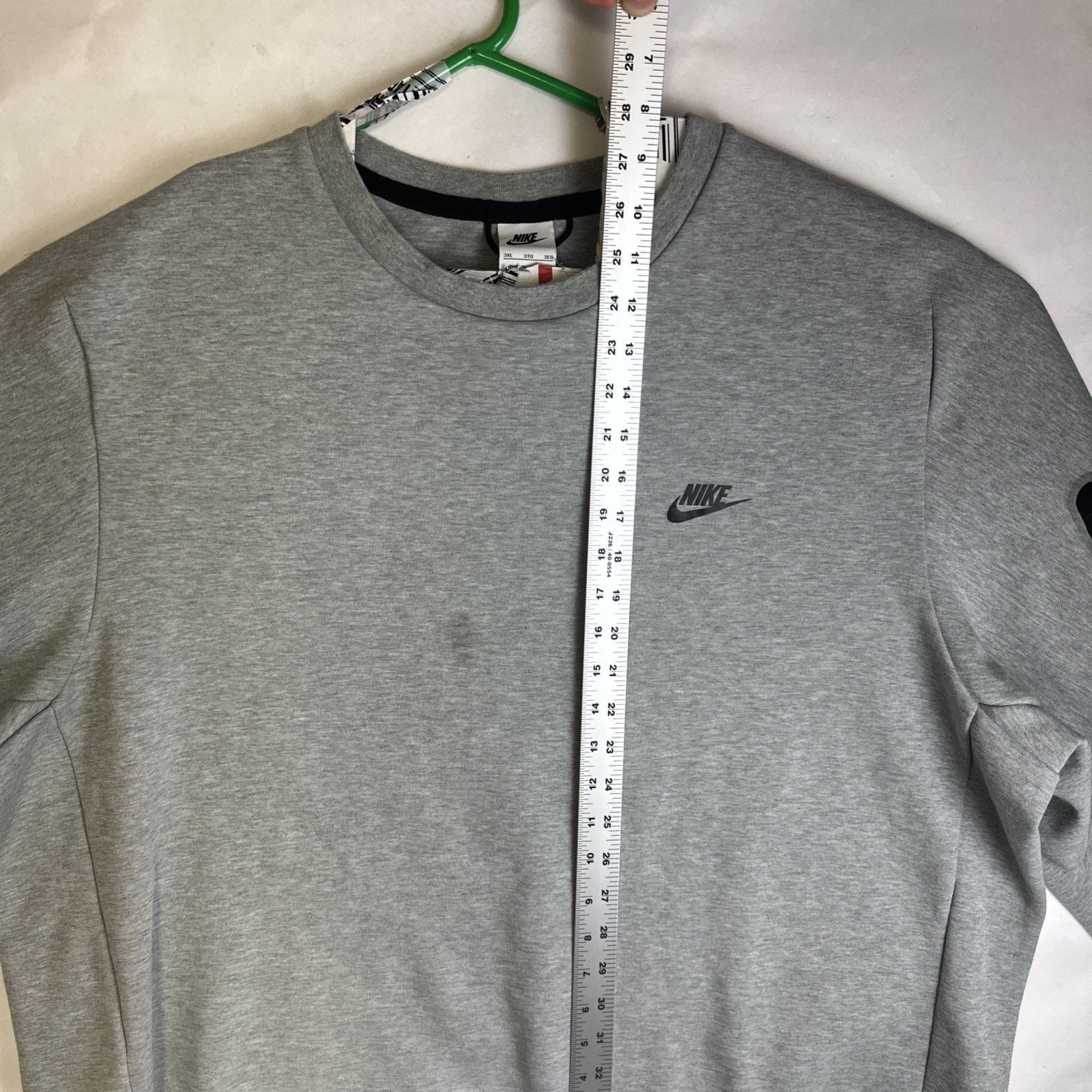 Nike NIKE Tech Fleece Sweatshirt 3XL Mens Gray Black Crewneck Size US XXL / EU 58 / 5 - 8 Thumbnail