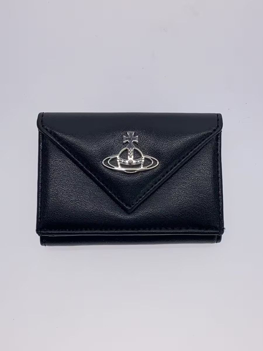 Vivienne Westwood Orb Badge Envelope Leather Wallet Size ONE SIZE - 1 Thumbnail