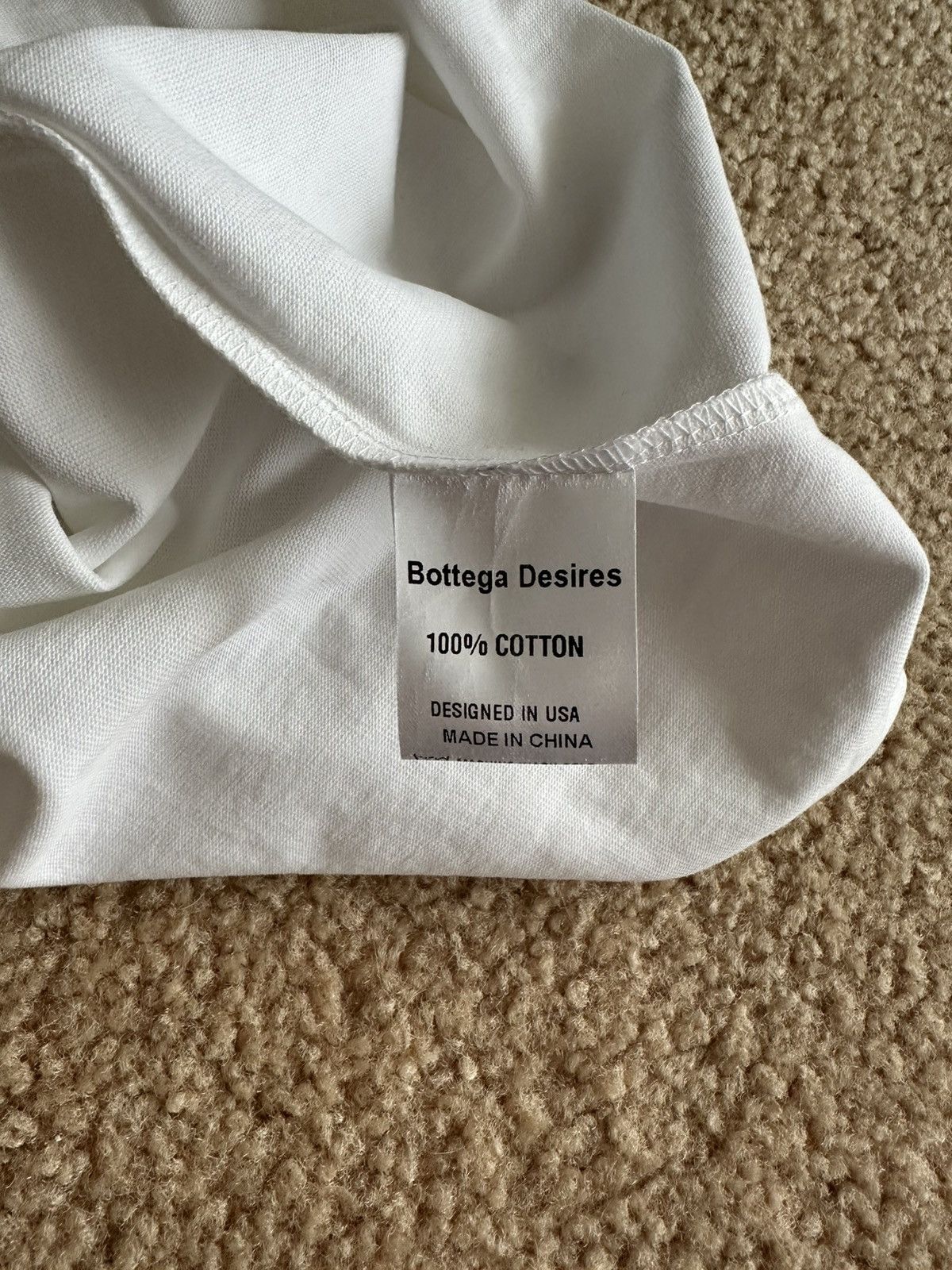 Bottega Desires 3XL Bottega Desires Fuck Em White TShirt Size US XXL / EU 58 / 5 - 7 Thumbnail