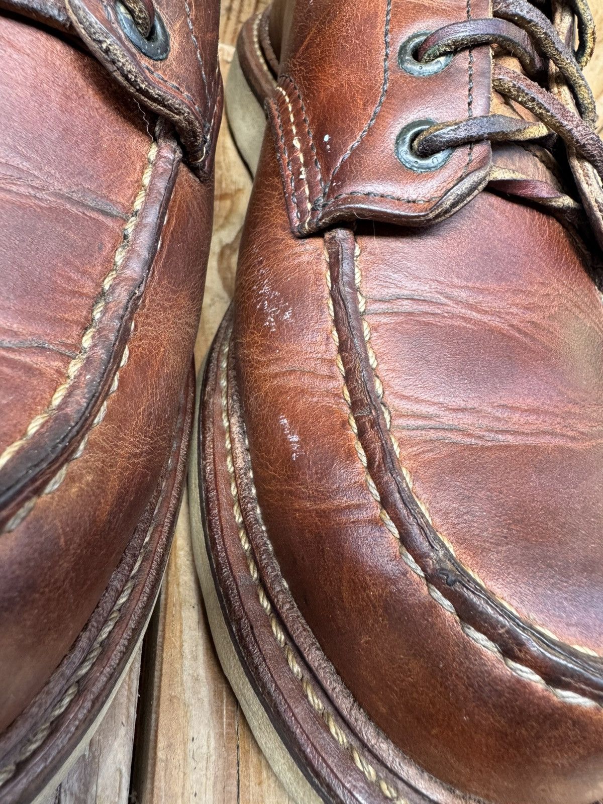 Red Wing Red Wing 1907 Copper Rough Brown Boots UK 7.5 D | EUR 41.5 Size US 8.5 / EU 41-42 - 5 Thumbnail